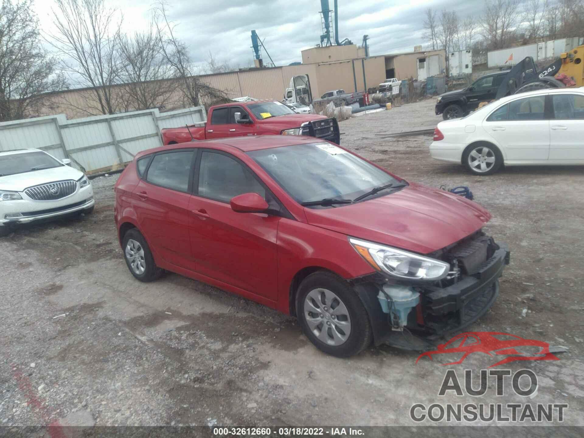 HYUNDAI ACCENT 2017 - KMHCT5AE0HU340759