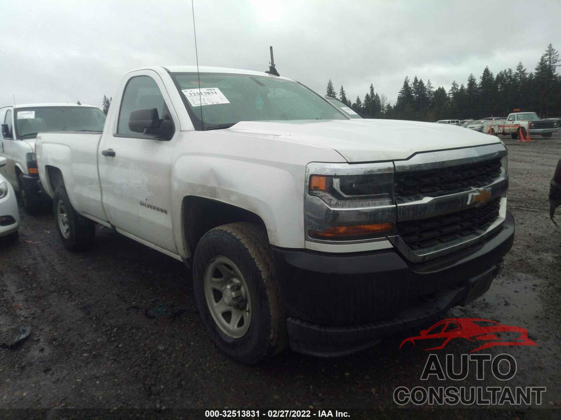 CHEVROLET SILVERADO 1500 2017 - 1GCNKNEC5HZ217163