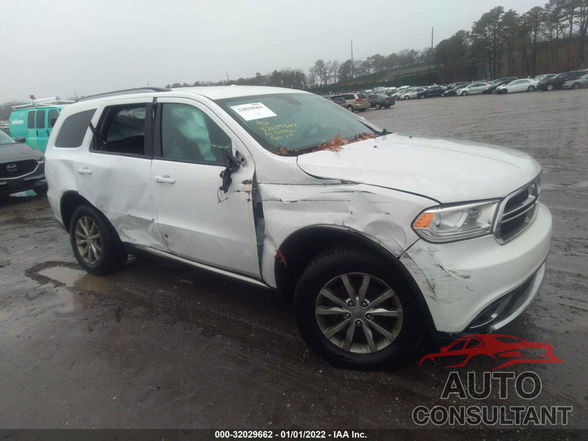 DODGE DURANGO 2017 - 1C4RDJAG4HC615349