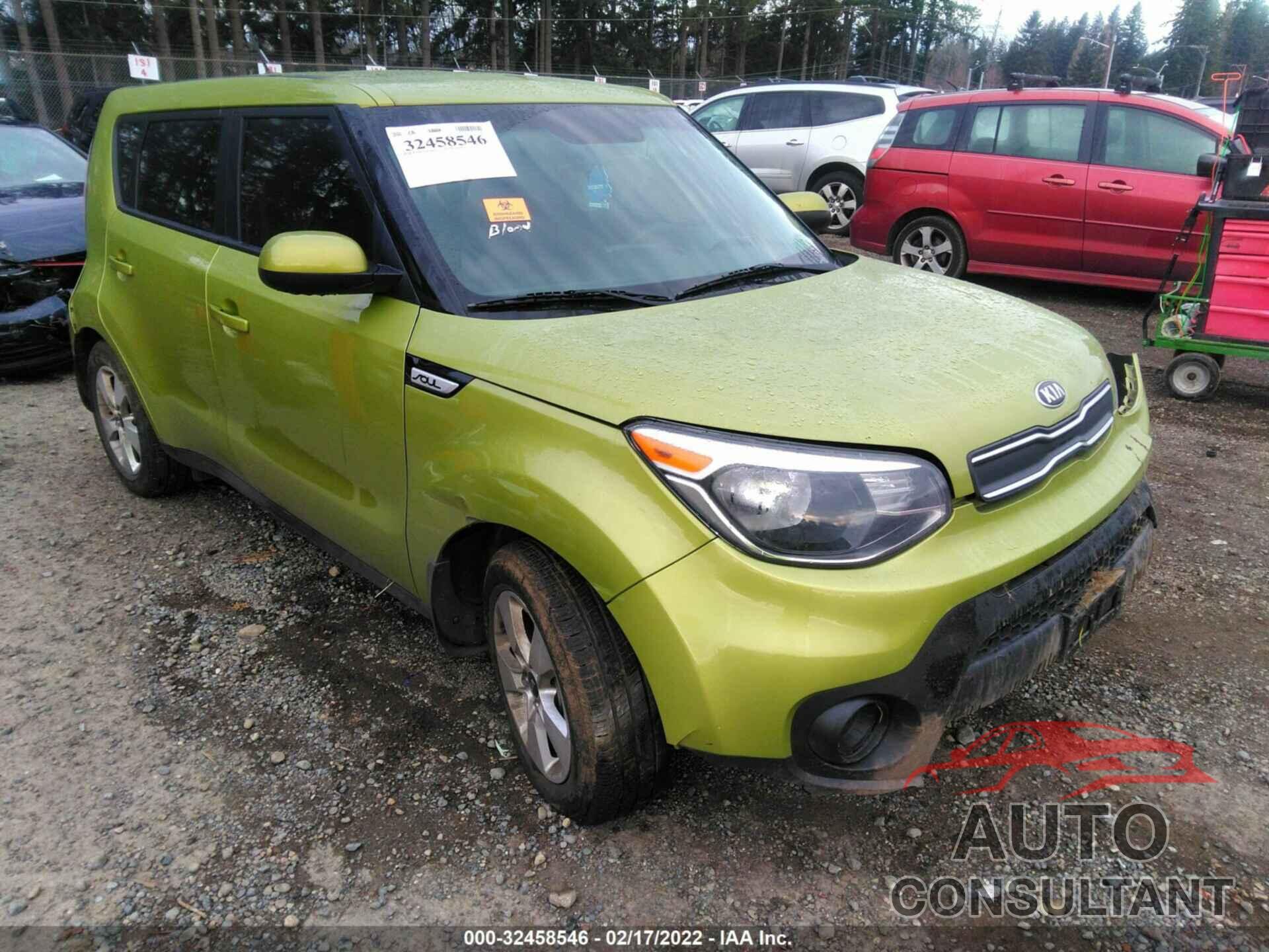 KIA SOUL 2019 - KNDJN2A23K7917137