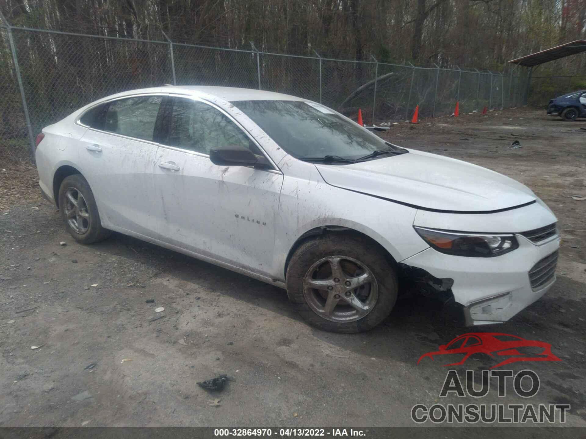 CHEVROLET MALIBU 2018 - 1G1ZB5ST3JF109341