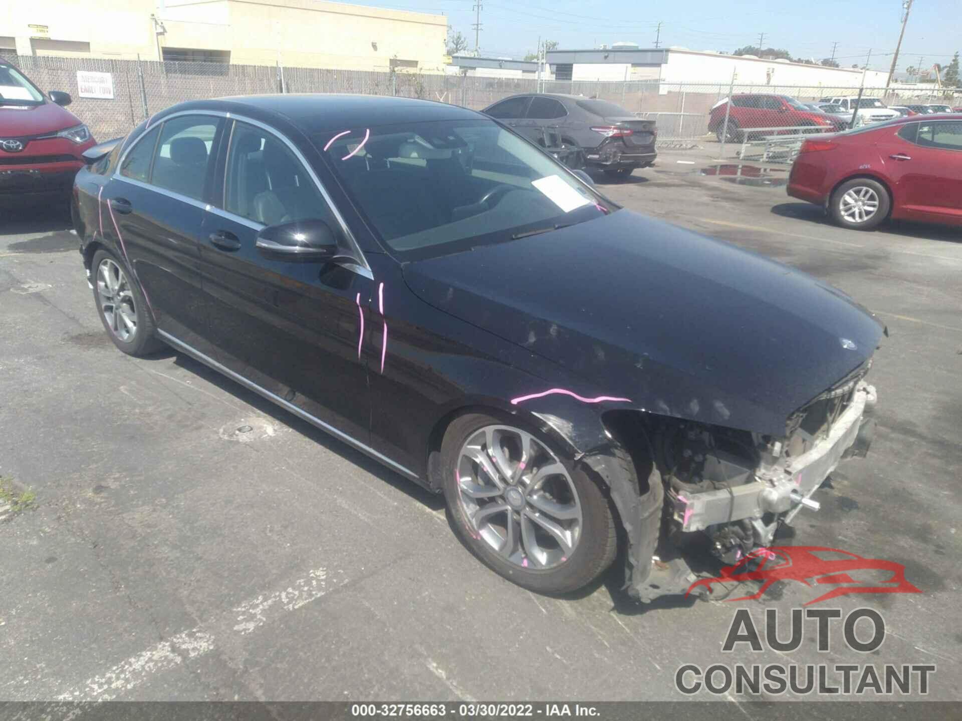 MERCEDES-BENZ C-CLASS 2017 - 55SWF4JB9HU203531