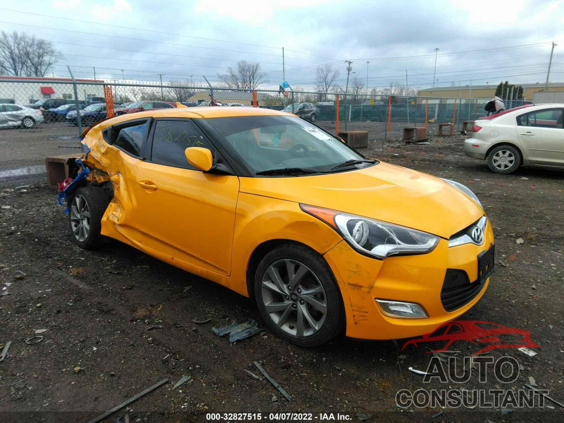 HYUNDAI VELOSTER 2017 - KMHTC6AD1HU310229