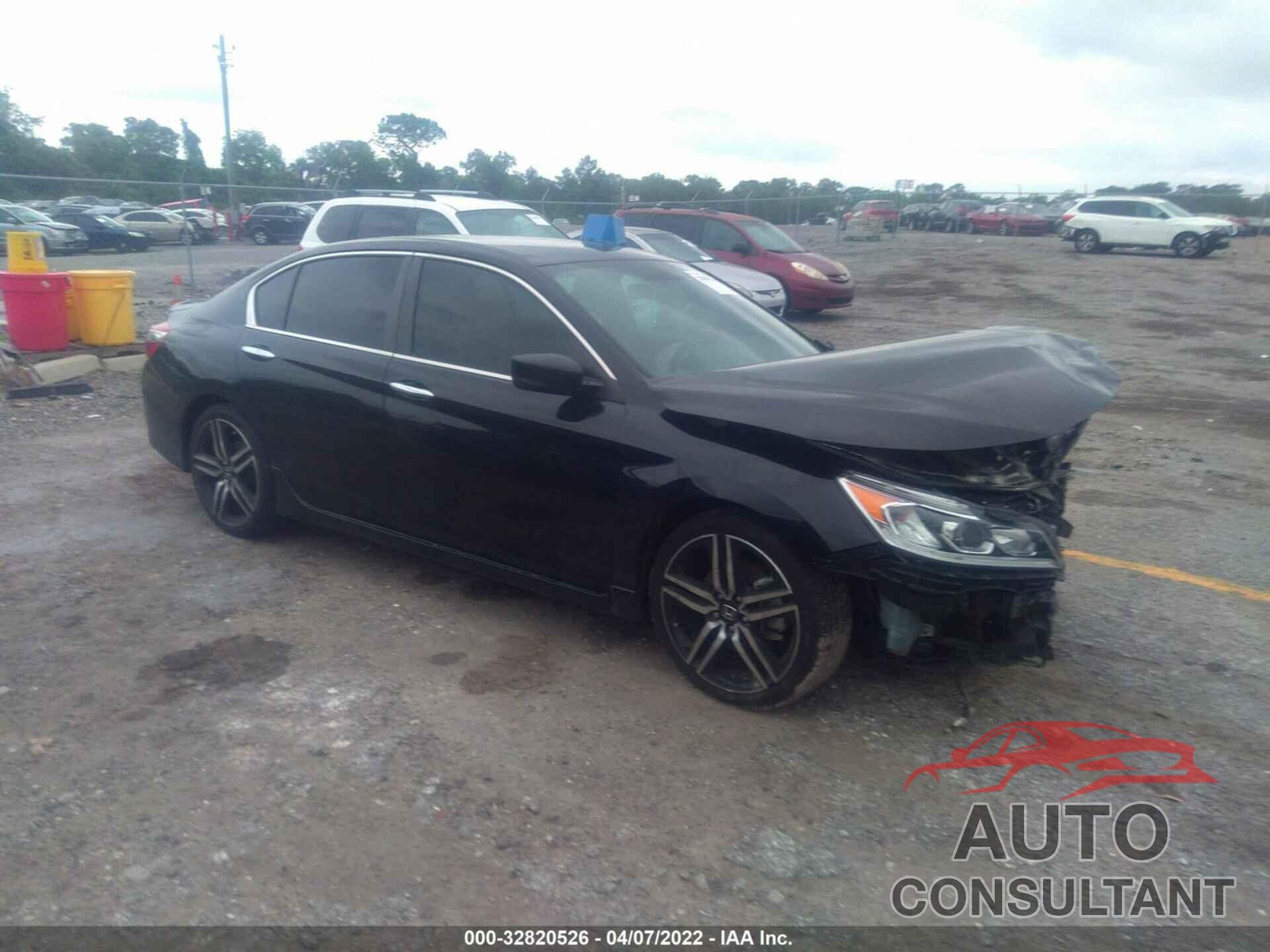 HONDA ACCORD SEDAN 2017 - 1HGCR2F56HA022724