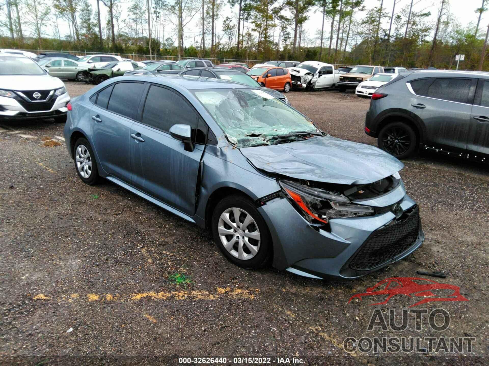 TOYOTA COROLLA 2021 - JTDEPMAE2MJ117873