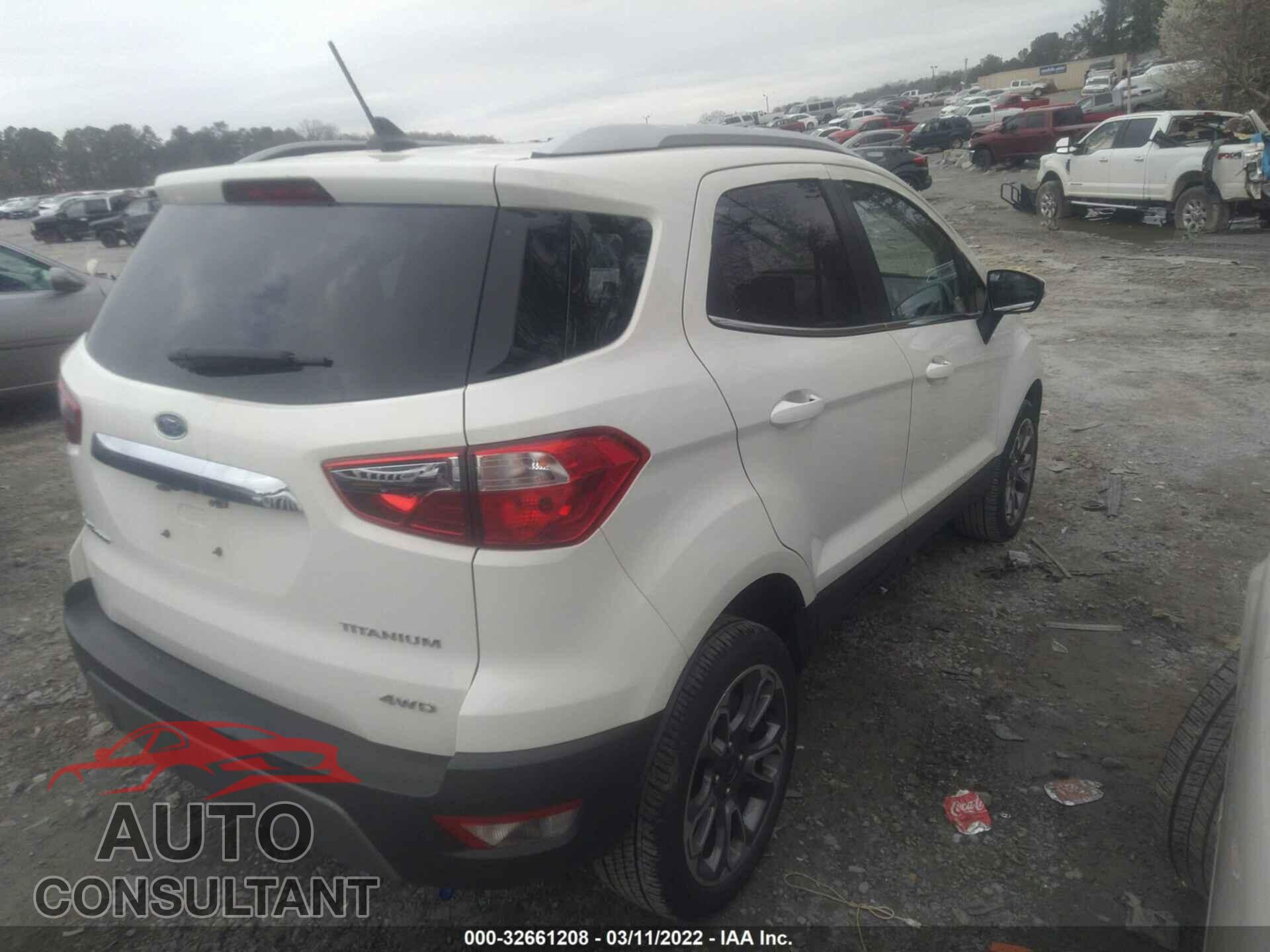 FORD ECOSPORT 2020 - MAJ6S3KL1LC358570