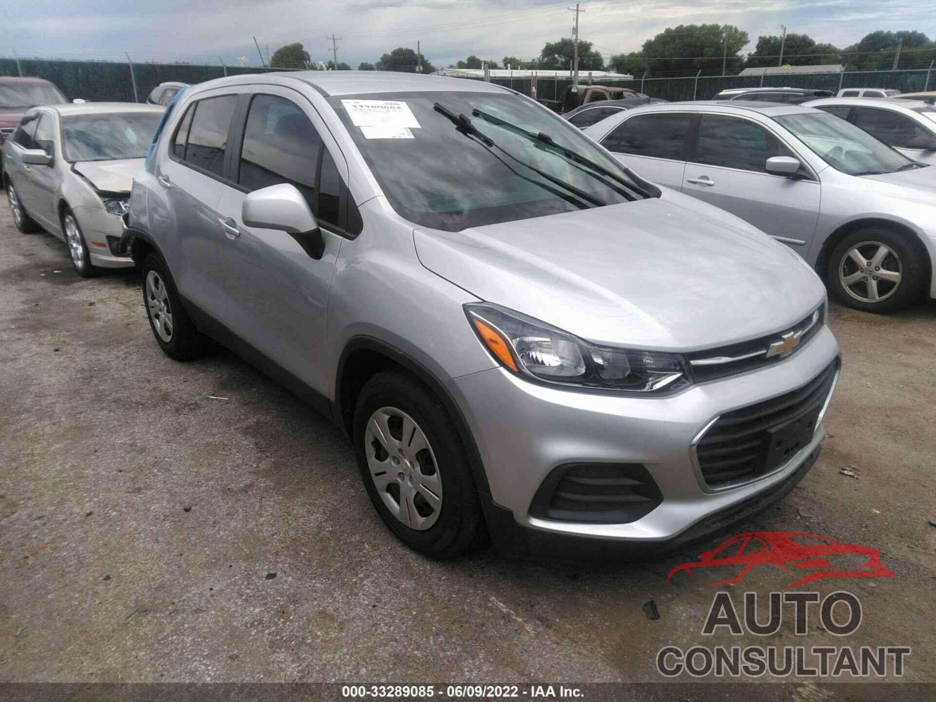 CHEVROLET TRAX 2017 - KL7CJKSB0HB258794