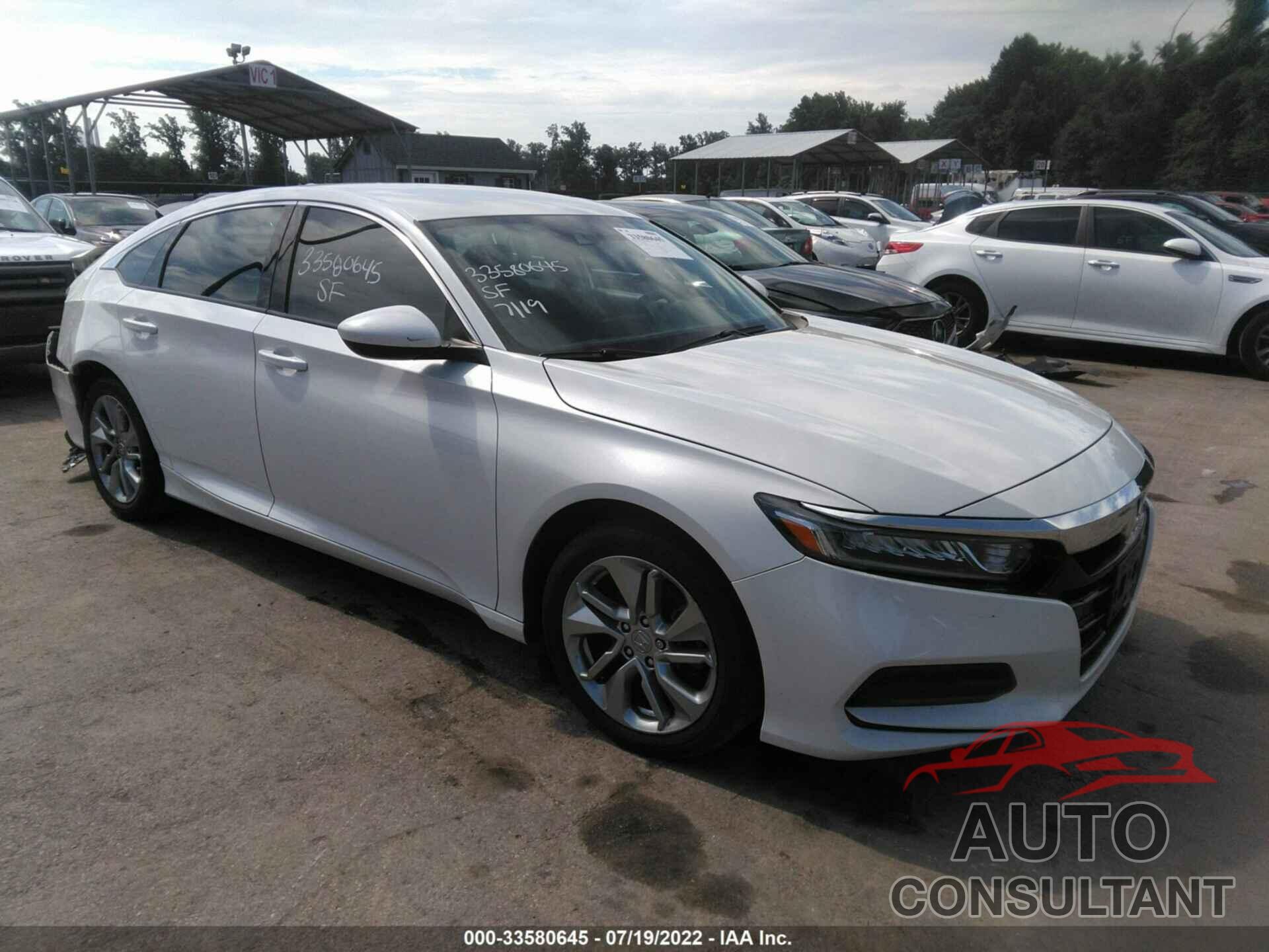 HONDA ACCORD SEDAN 2018 - 1HGCV1F11JA150491