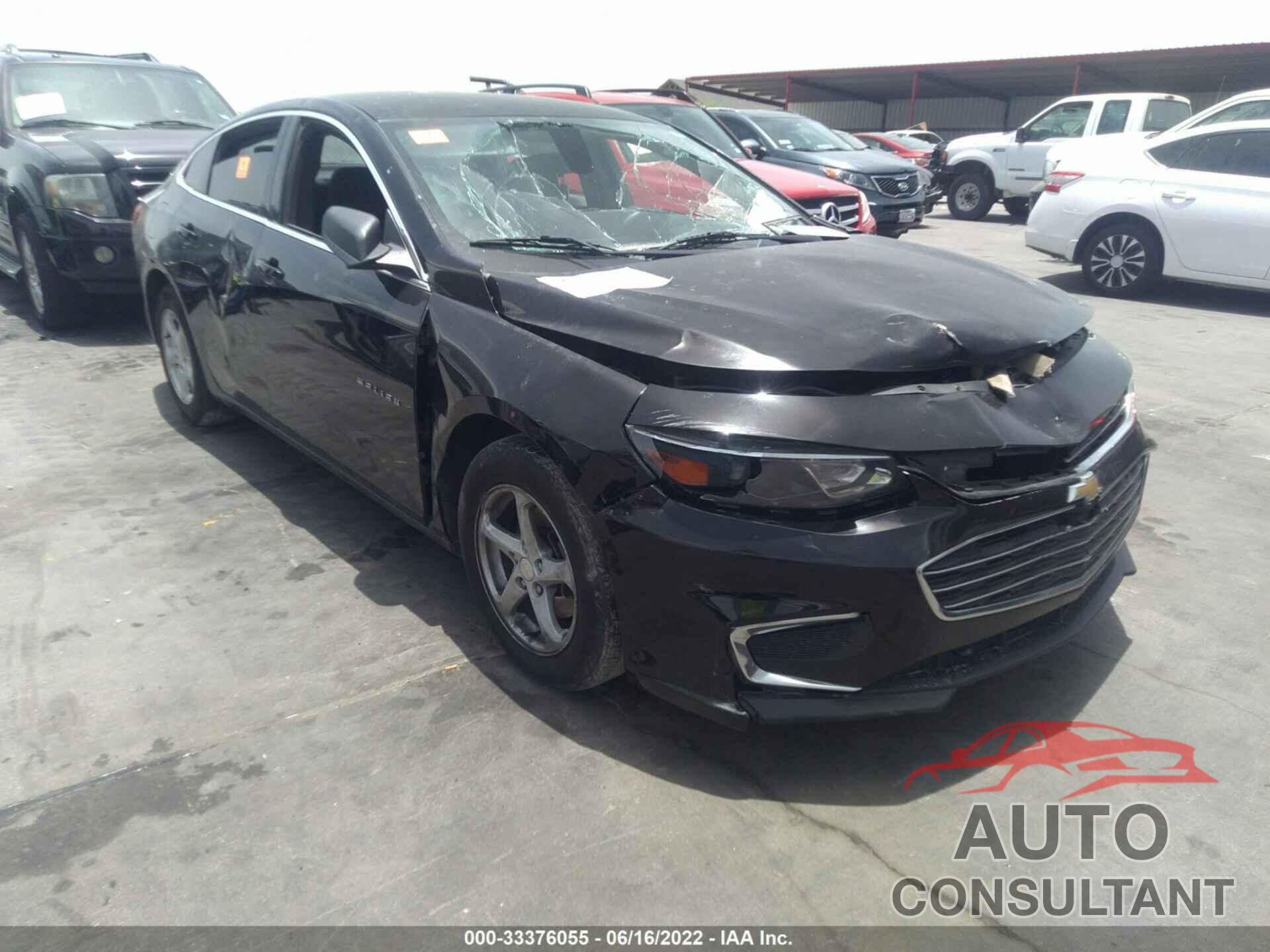 CHEVROLET MALIBU 2016 - 1G1ZB5ST6GF196886
