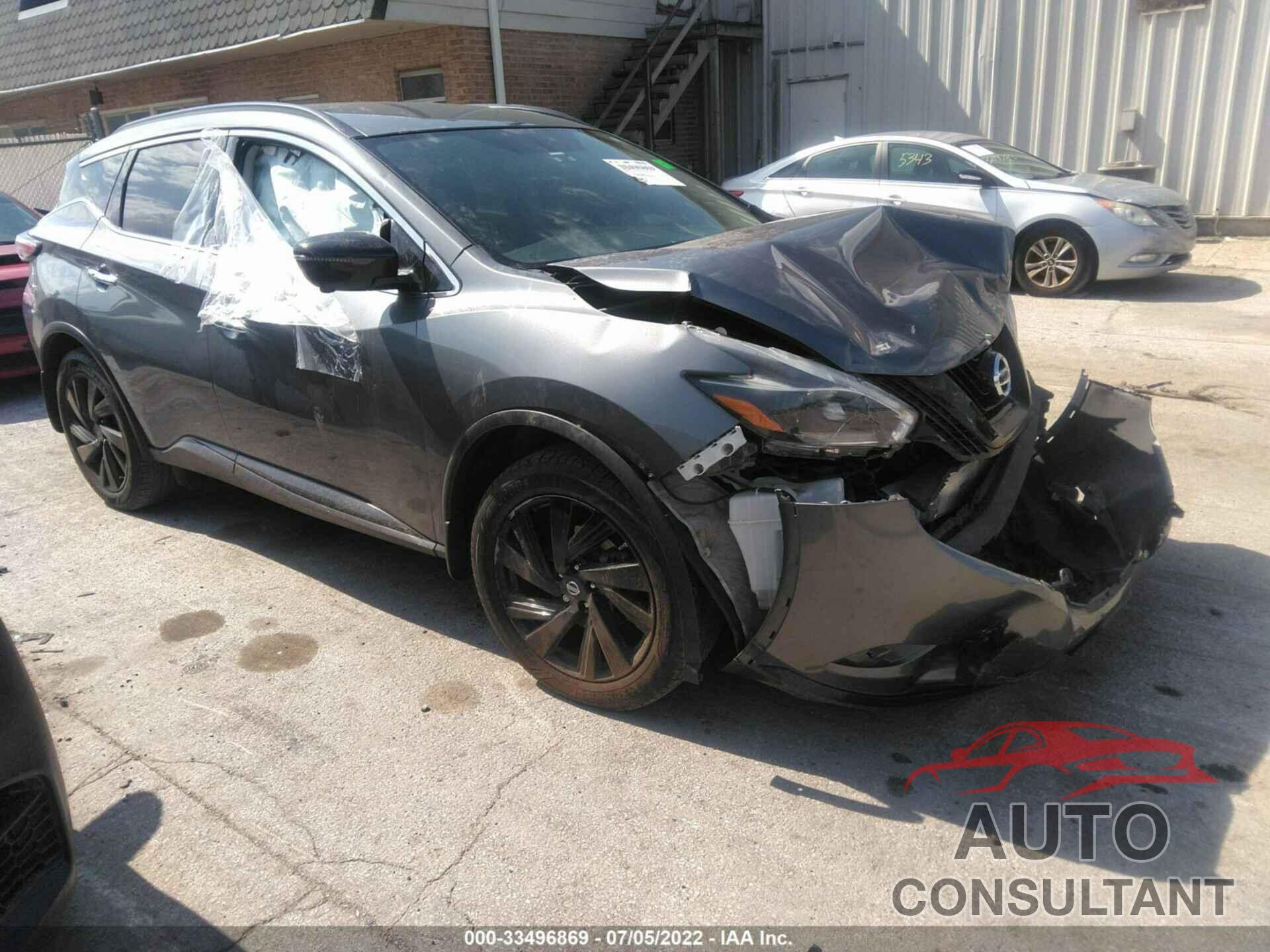 NISSAN MURANO 2018 - 5N1AZ2MH1JN120444