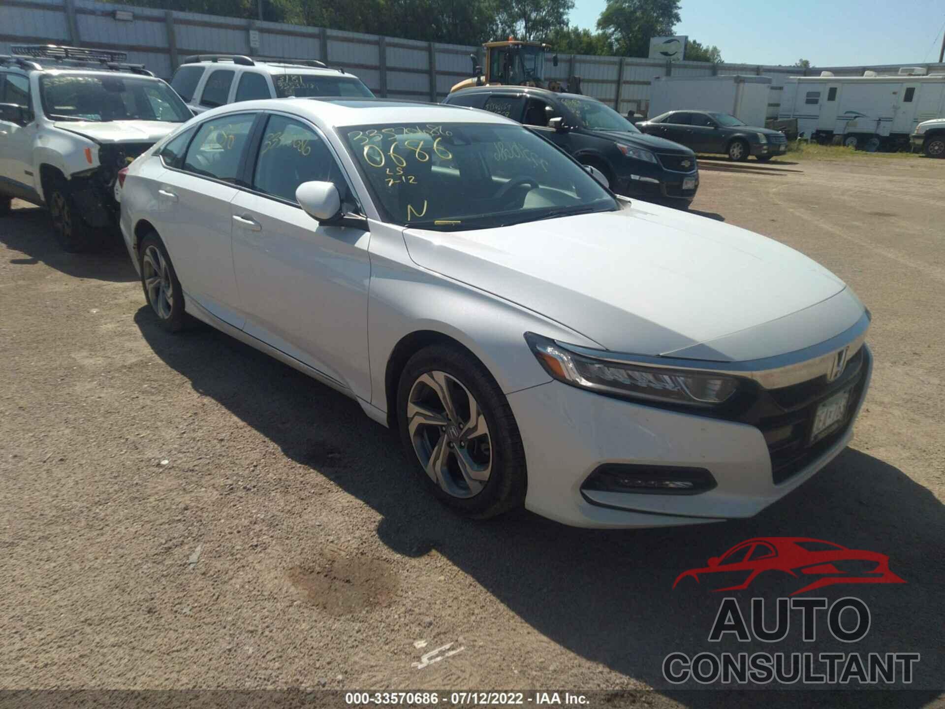 HONDA ACCORD SEDAN 2019 - 1HGCV1F41KA060690