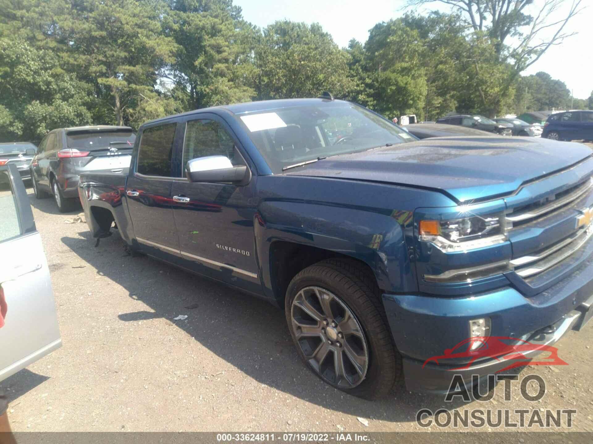 CHEVROLET SILVERADO 1500 2017 - 3GCUKSEJ0HG174764