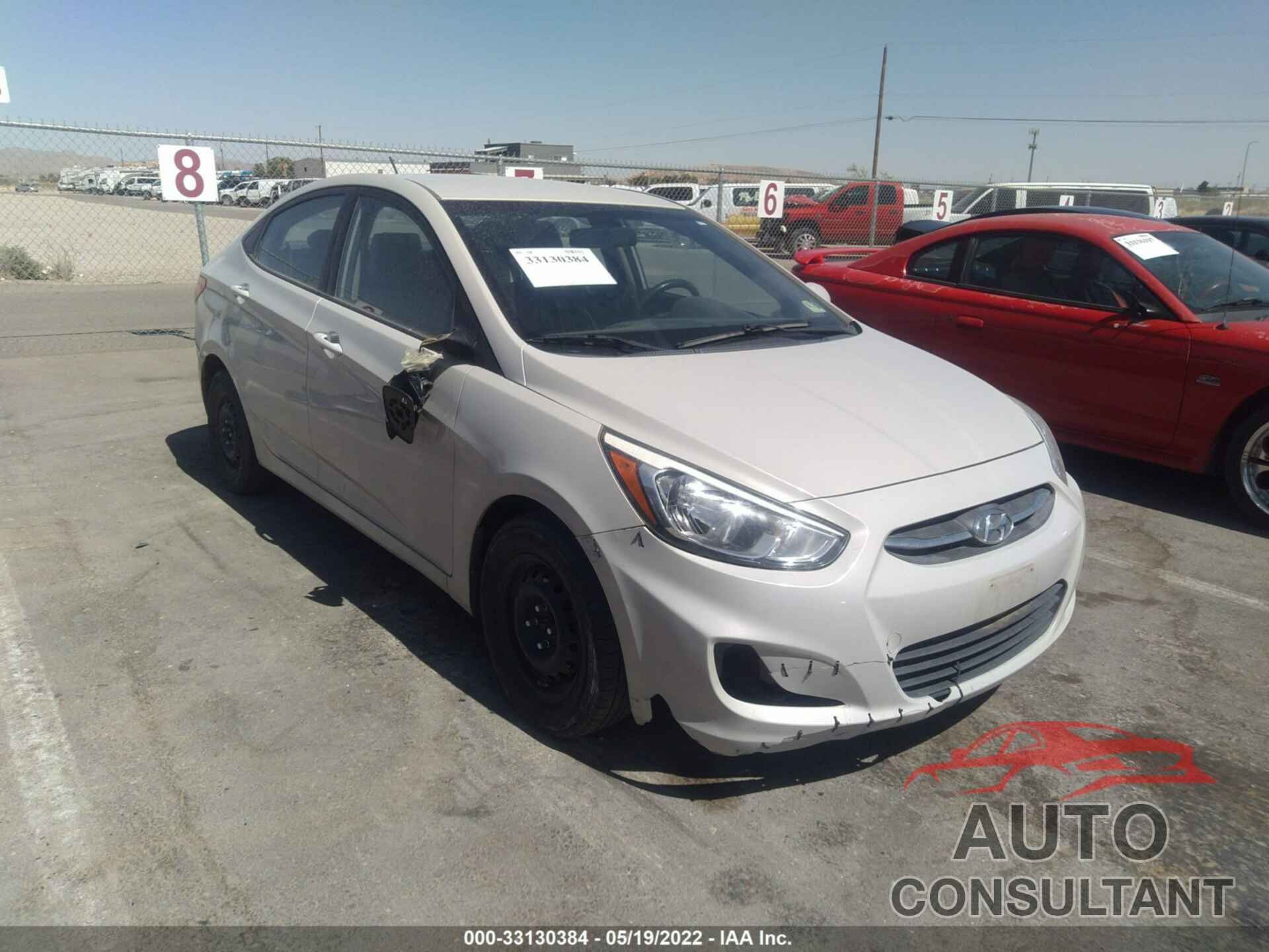 HYUNDAI ACCENT 2016 - KMHCT4AEXGU013956