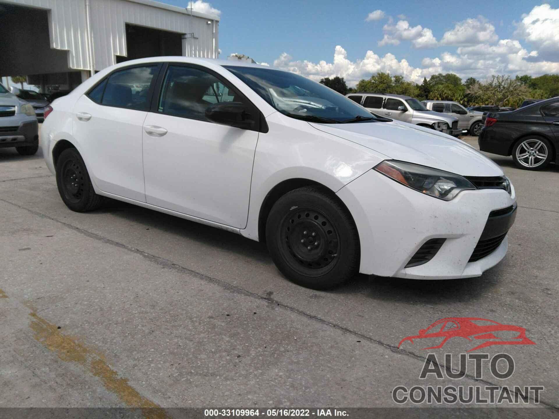 TOYOTA COROLLA 2016 - 2T1BURHE7GC591851