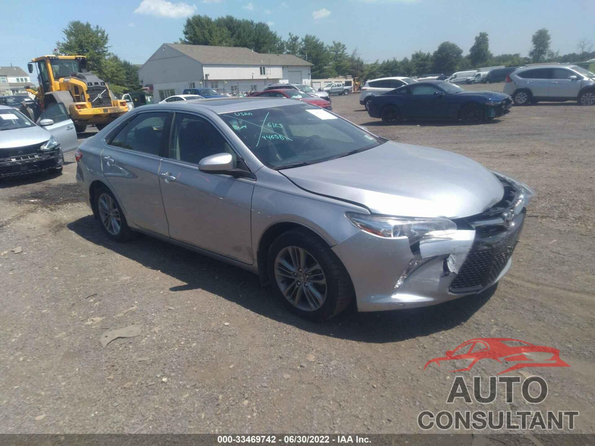 TOYOTA CAMRY 2017 - 4T1BF1FK6HU423316