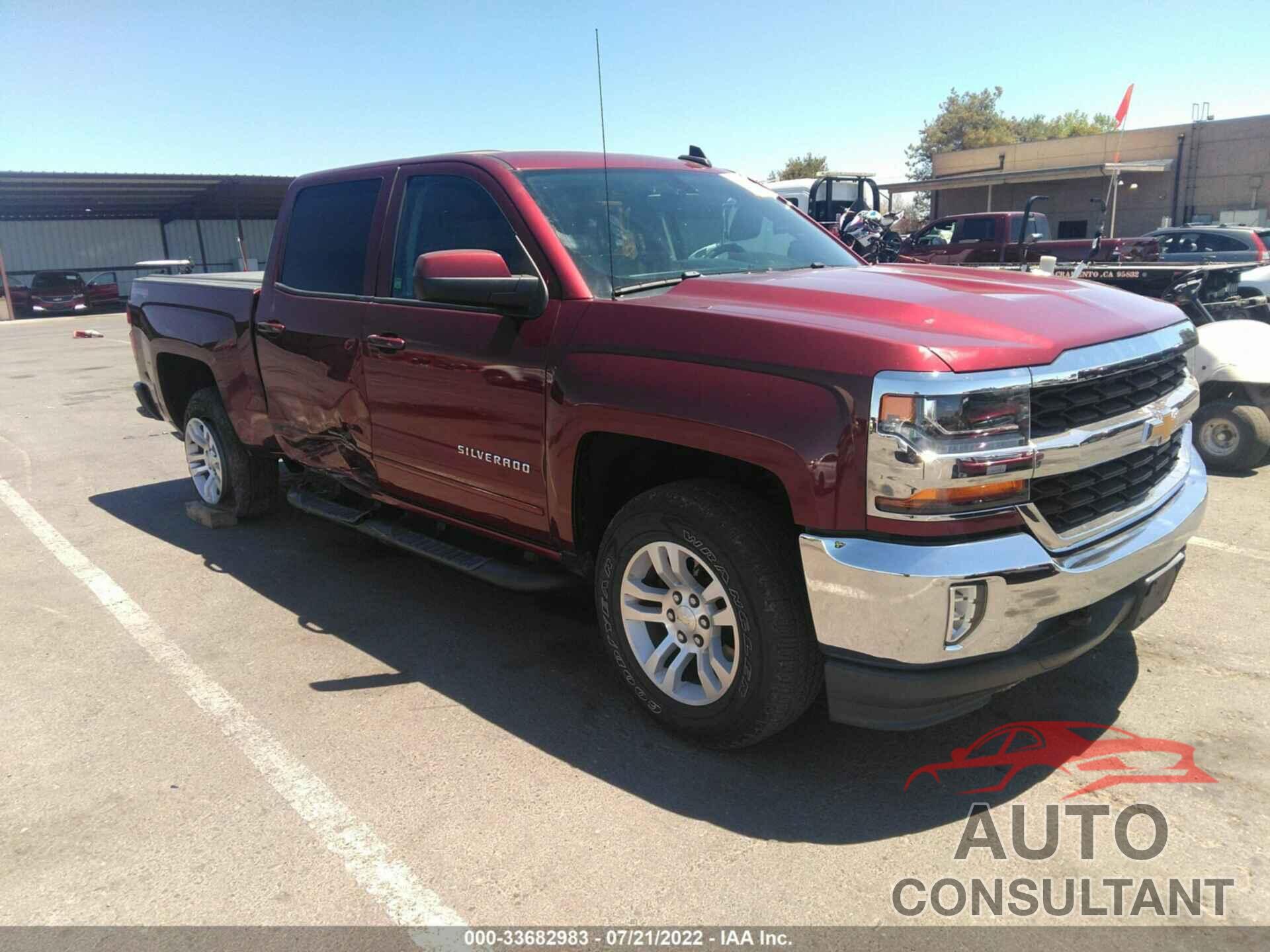 CHEVROLET SILVERADO 1500 2017 - 3GCUKREC9HG355064
