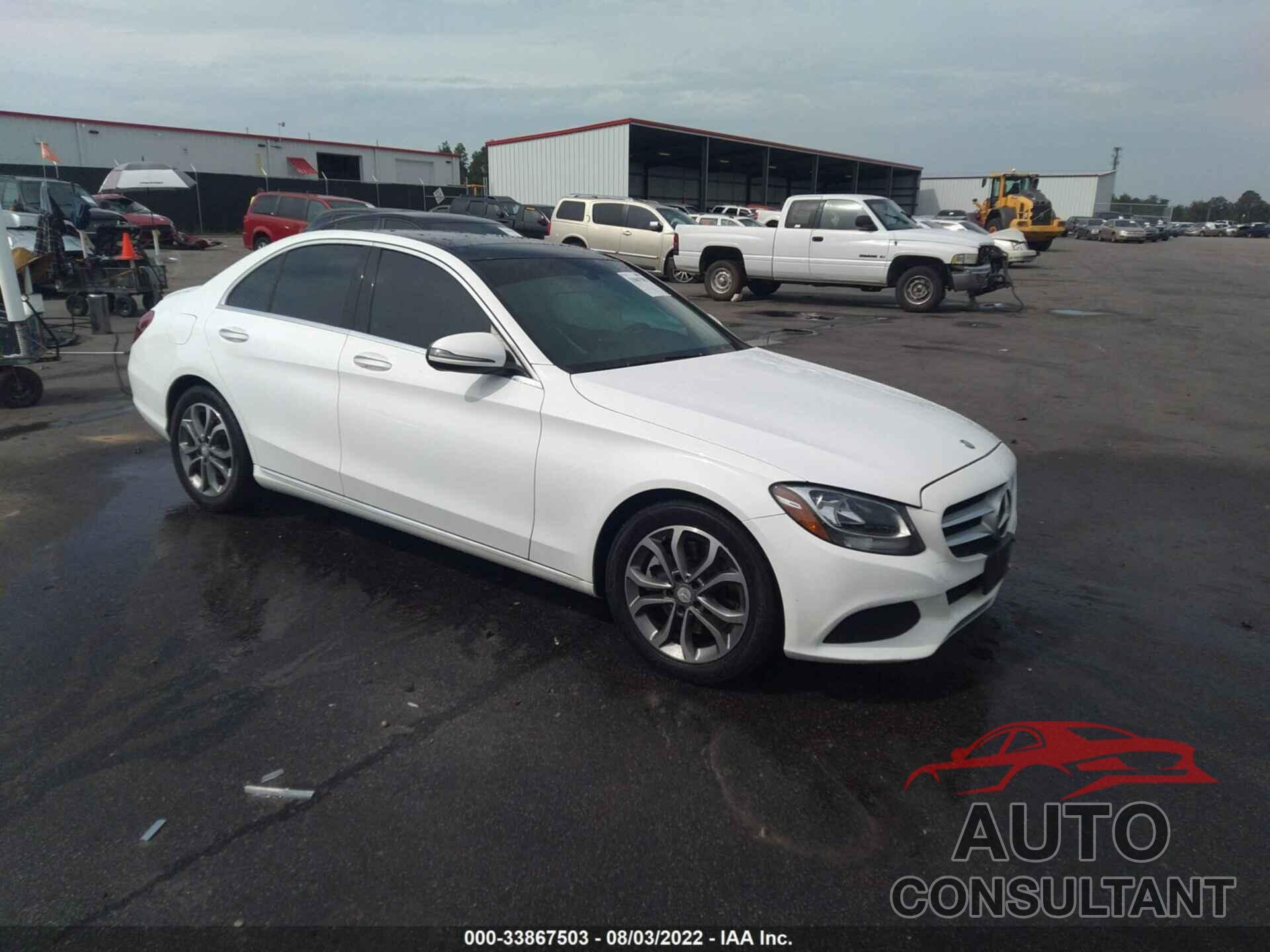 MERCEDES-BENZ C-CLASS 2016 - 55SWF4KB7GU111072