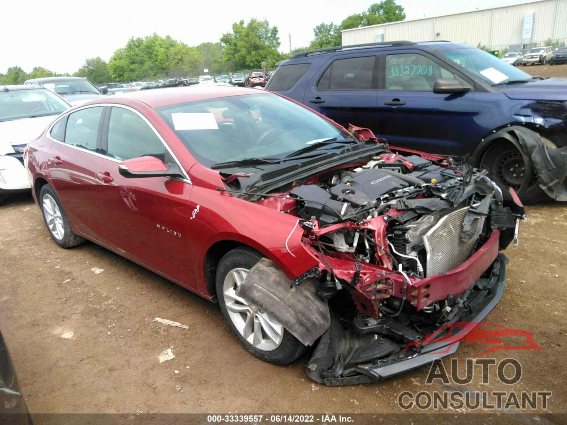 CHEVROLET MALIBU 2017 - 1G1ZE5ST3HF193890
