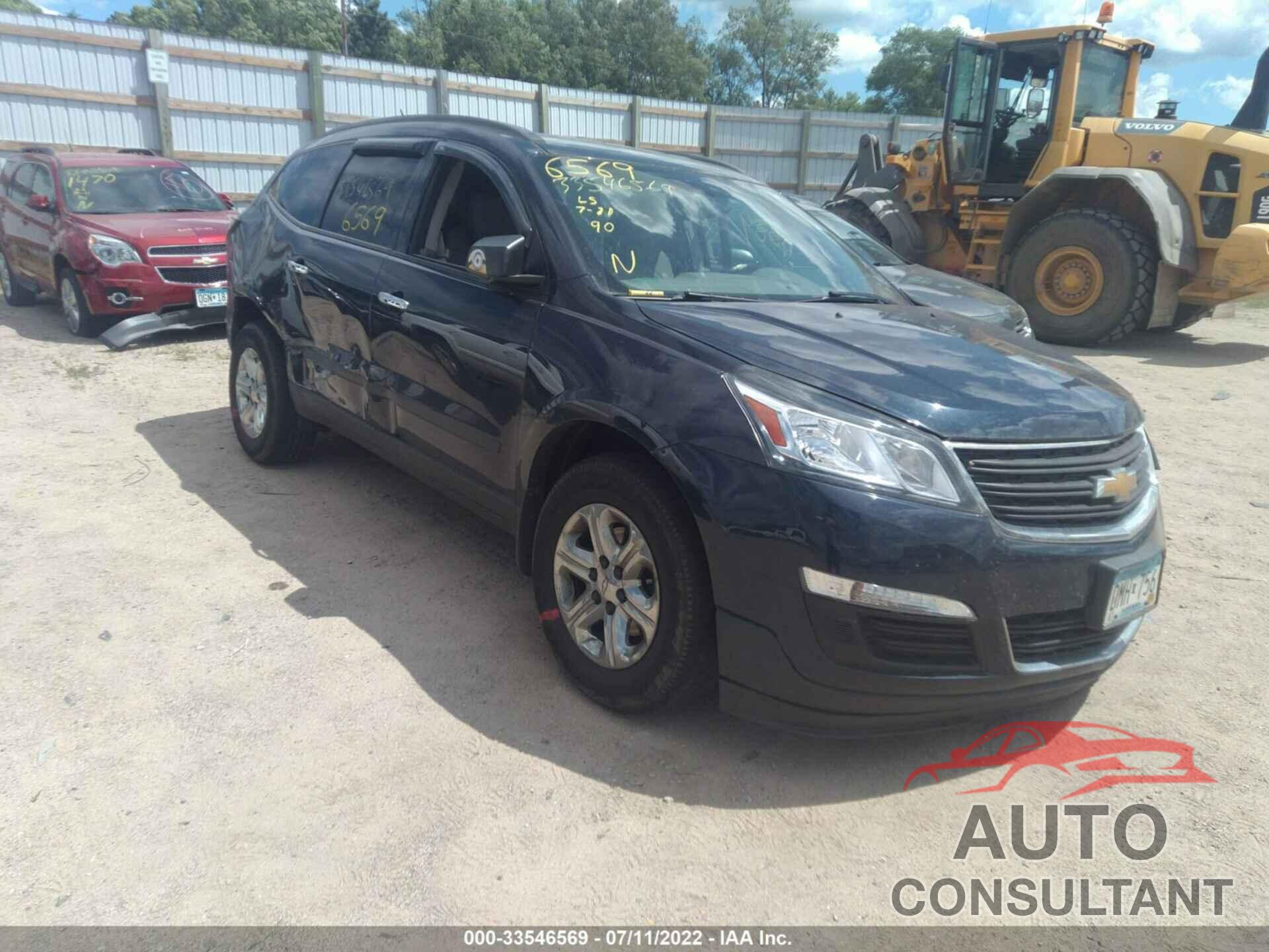 CHEVROLET TRAVERSE 2016 - 1GNKRFED1GJ145069