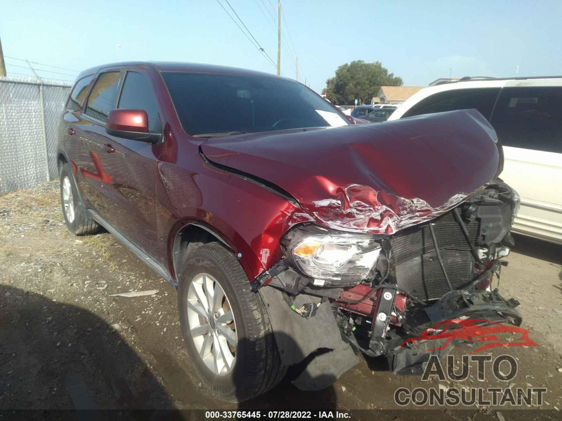 DODGE DURANGO 2020 - 1C4RDHAG7LC393861