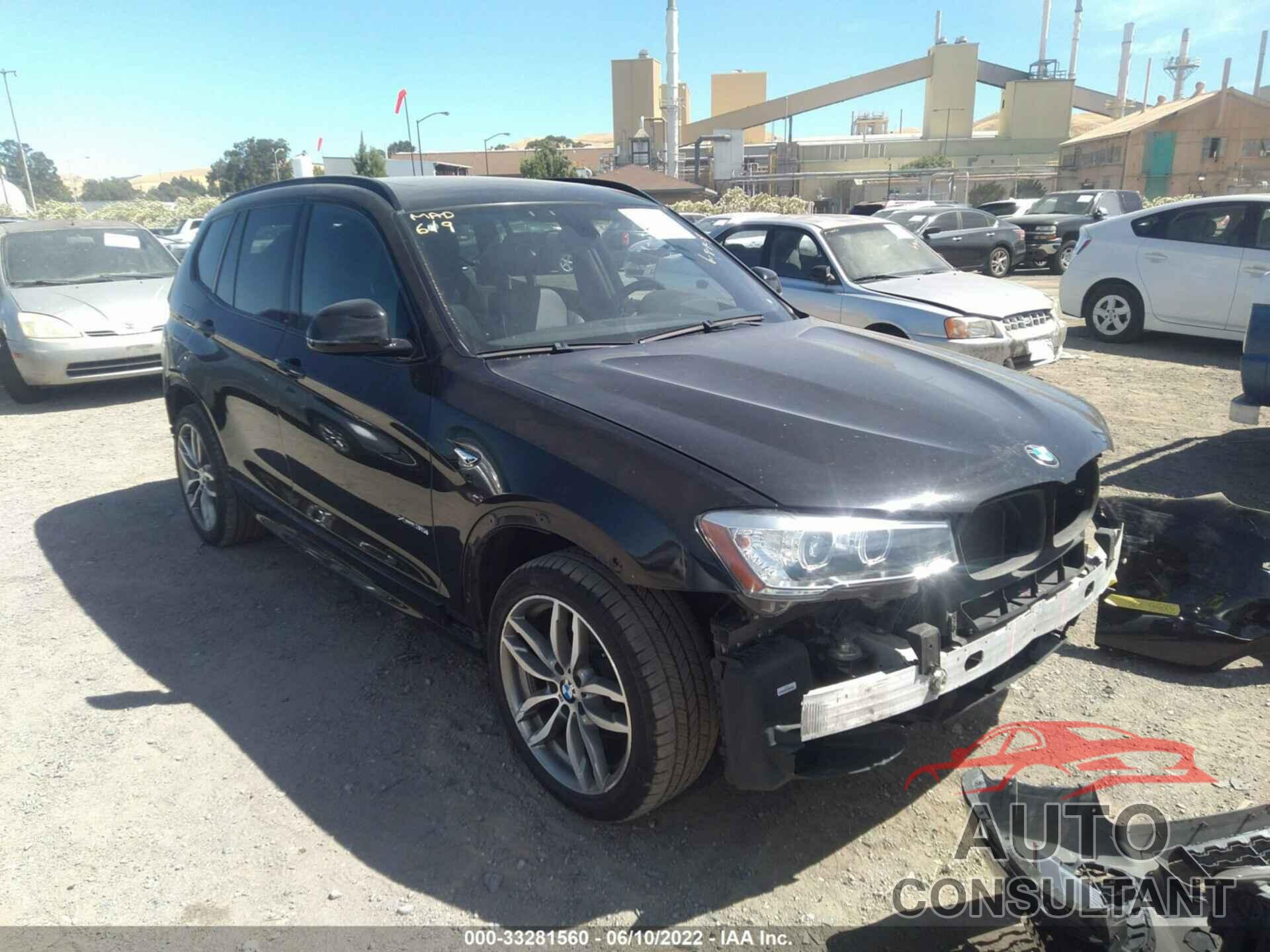 BMW X3 2016 - 5UXWX7C52G0R18430