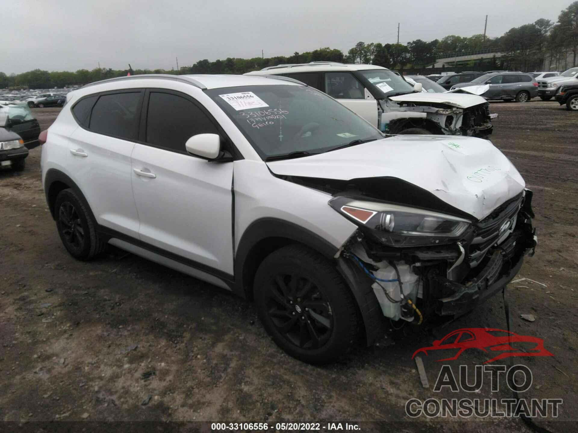 HYUNDAI TUCSON 2017 - KM8J3CA40HU400381