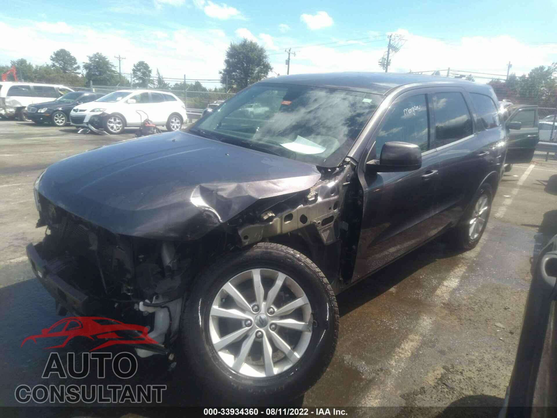 DODGE DURANGO 2019 - 1C4RDJAG4KC585342