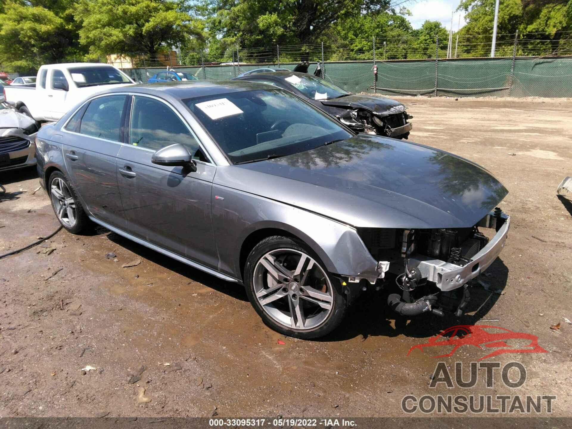 AUDI A4 2018 - WAUENAF42JN016743