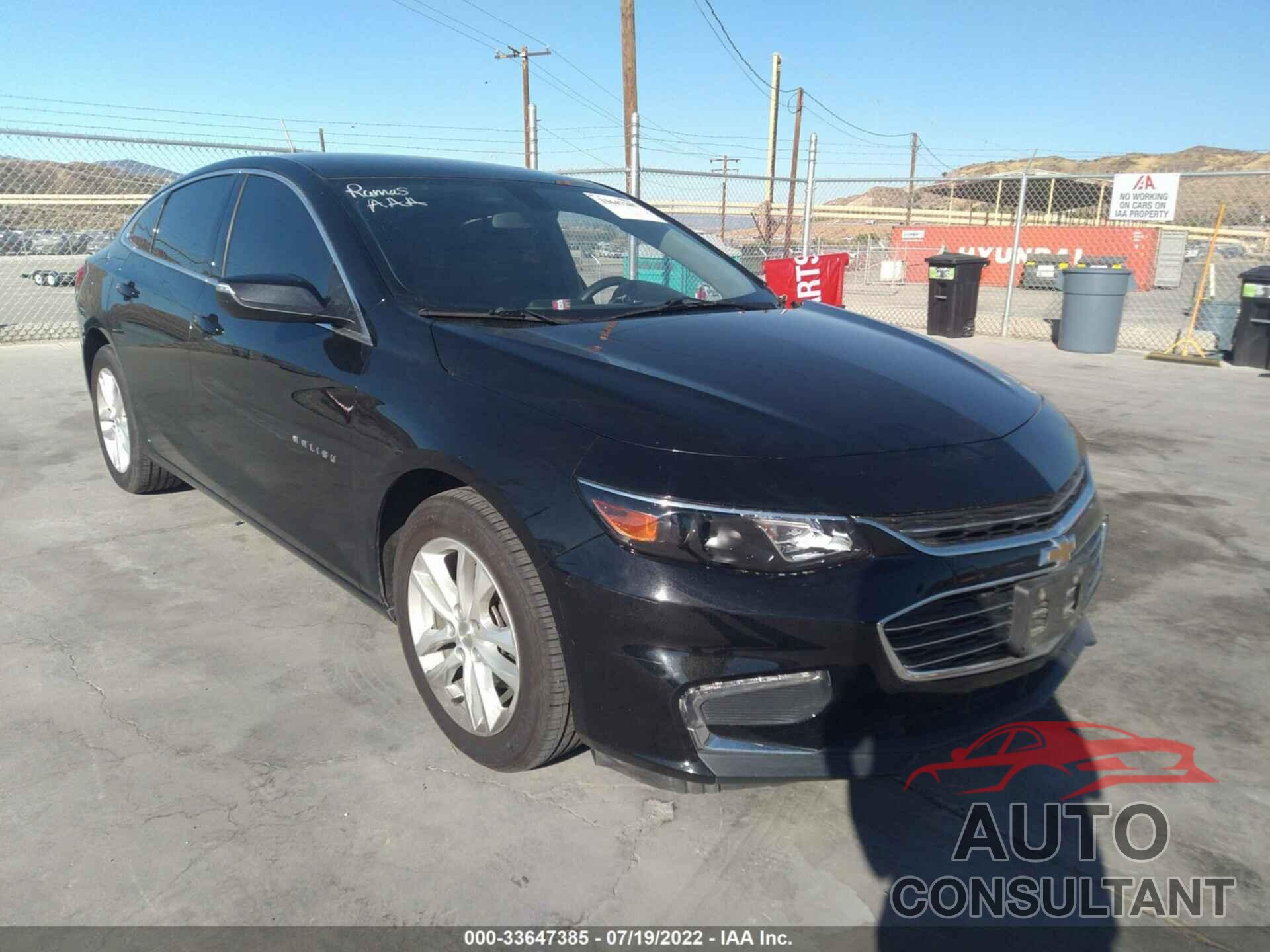 CHEVROLET MALIBU 2018 - 1G1ZD5ST7JF265585