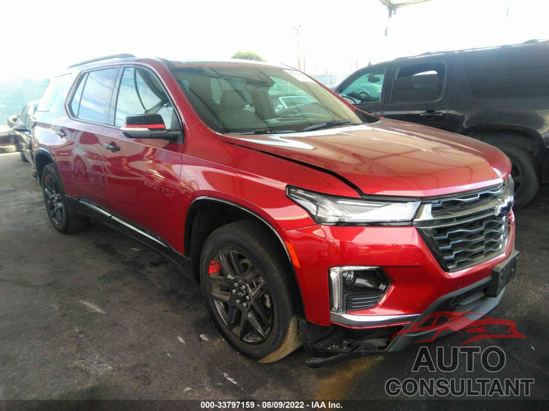 CHEVROLET TRAVERSE 2022 - 1GNERKKW7NJ126924