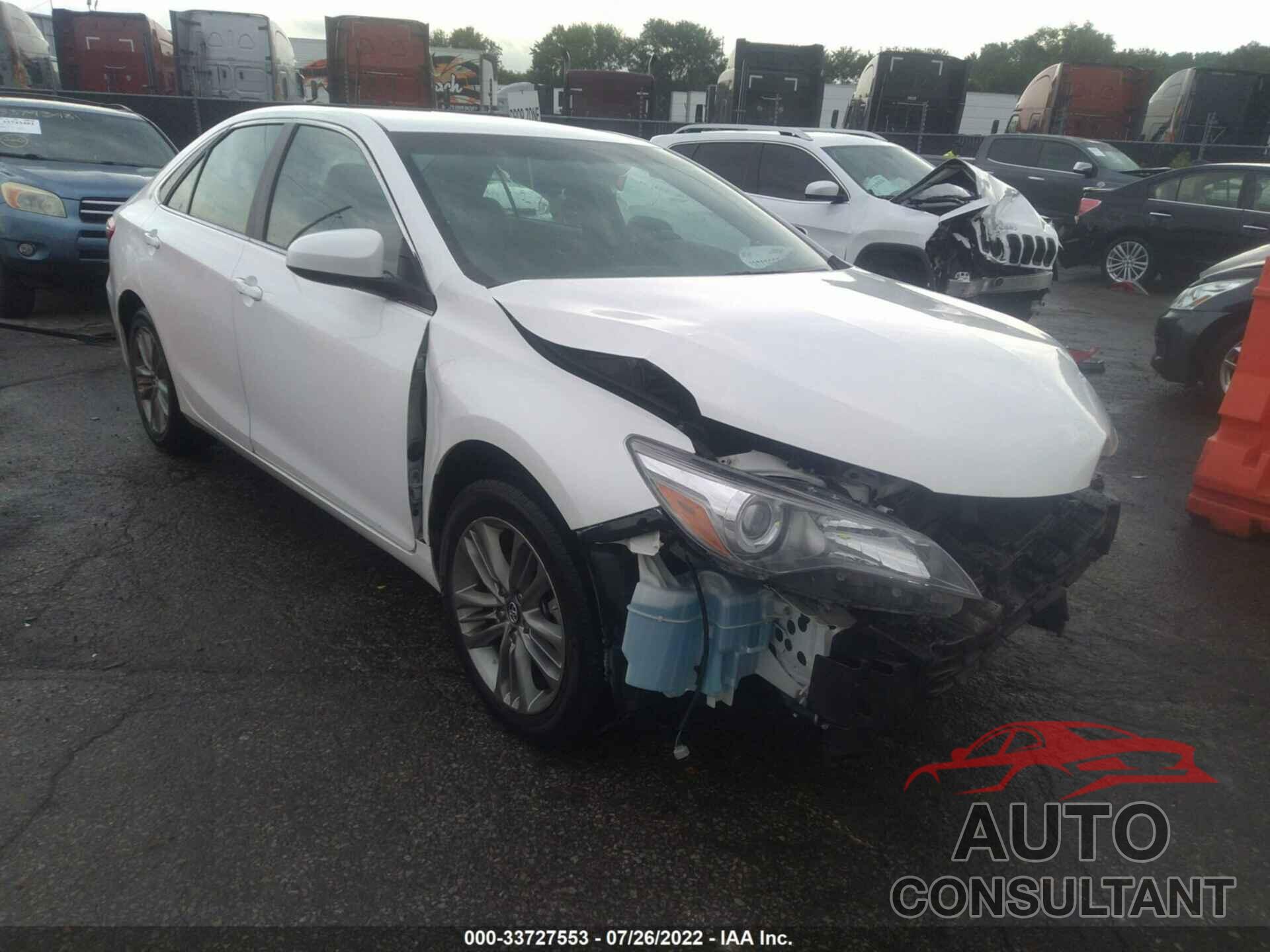 TOYOTA CAMRY 2017 - 4T1BF1FK8HU414794