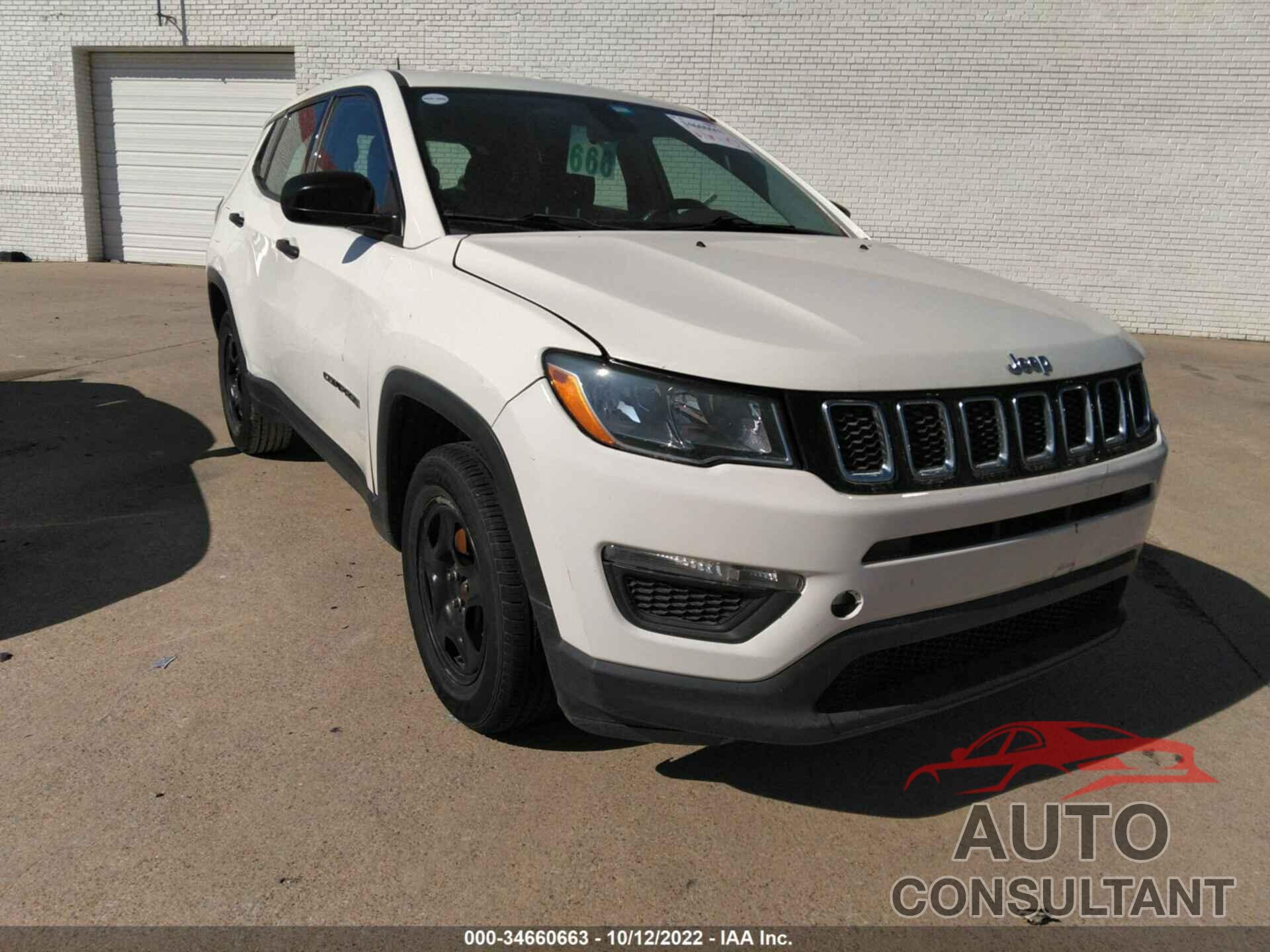 JEEP COMPASS 2018 - 3C4NJCAB9JT263497