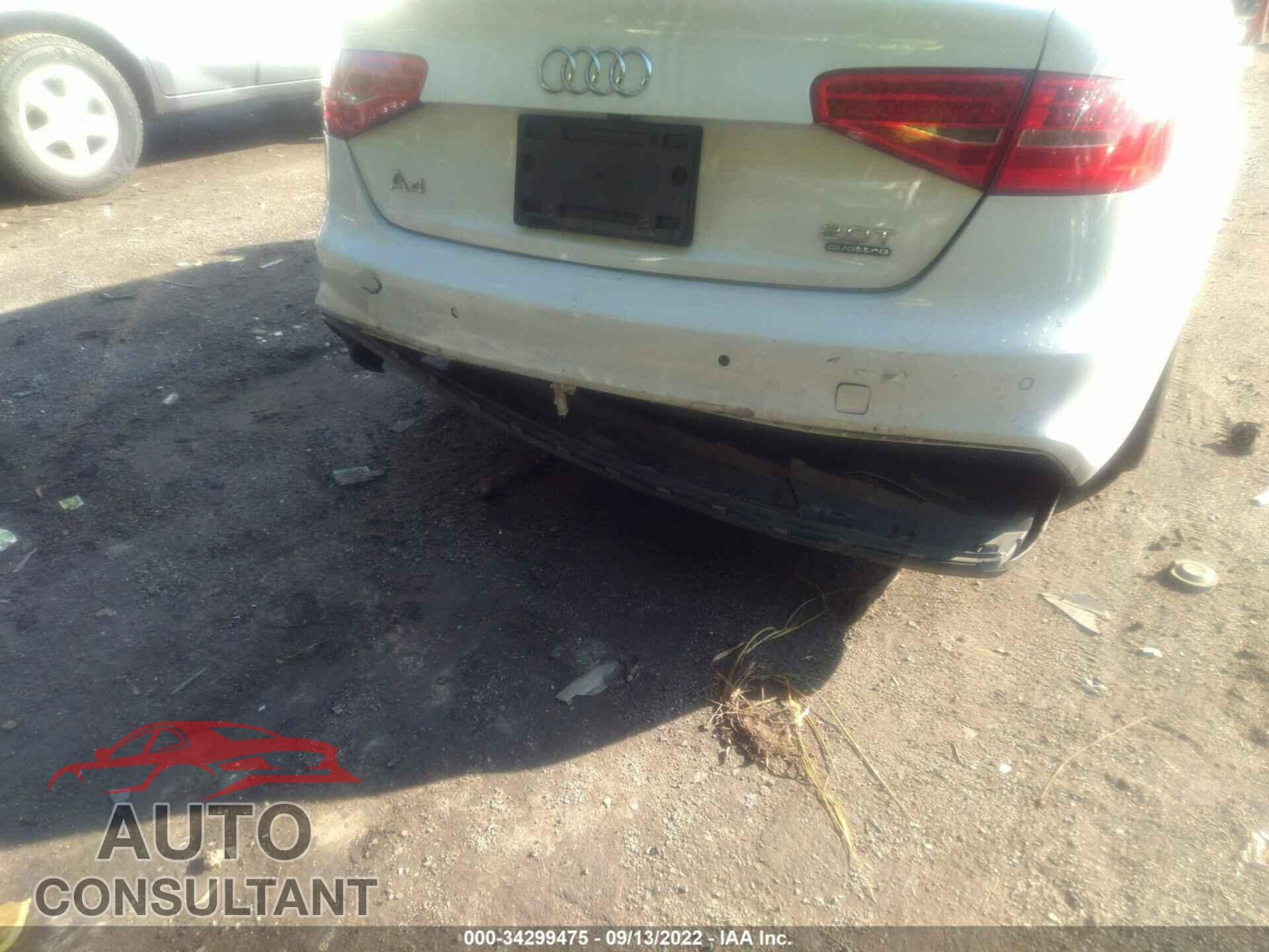 AUDI A4 2016 - WAUFFAFL9GN007202