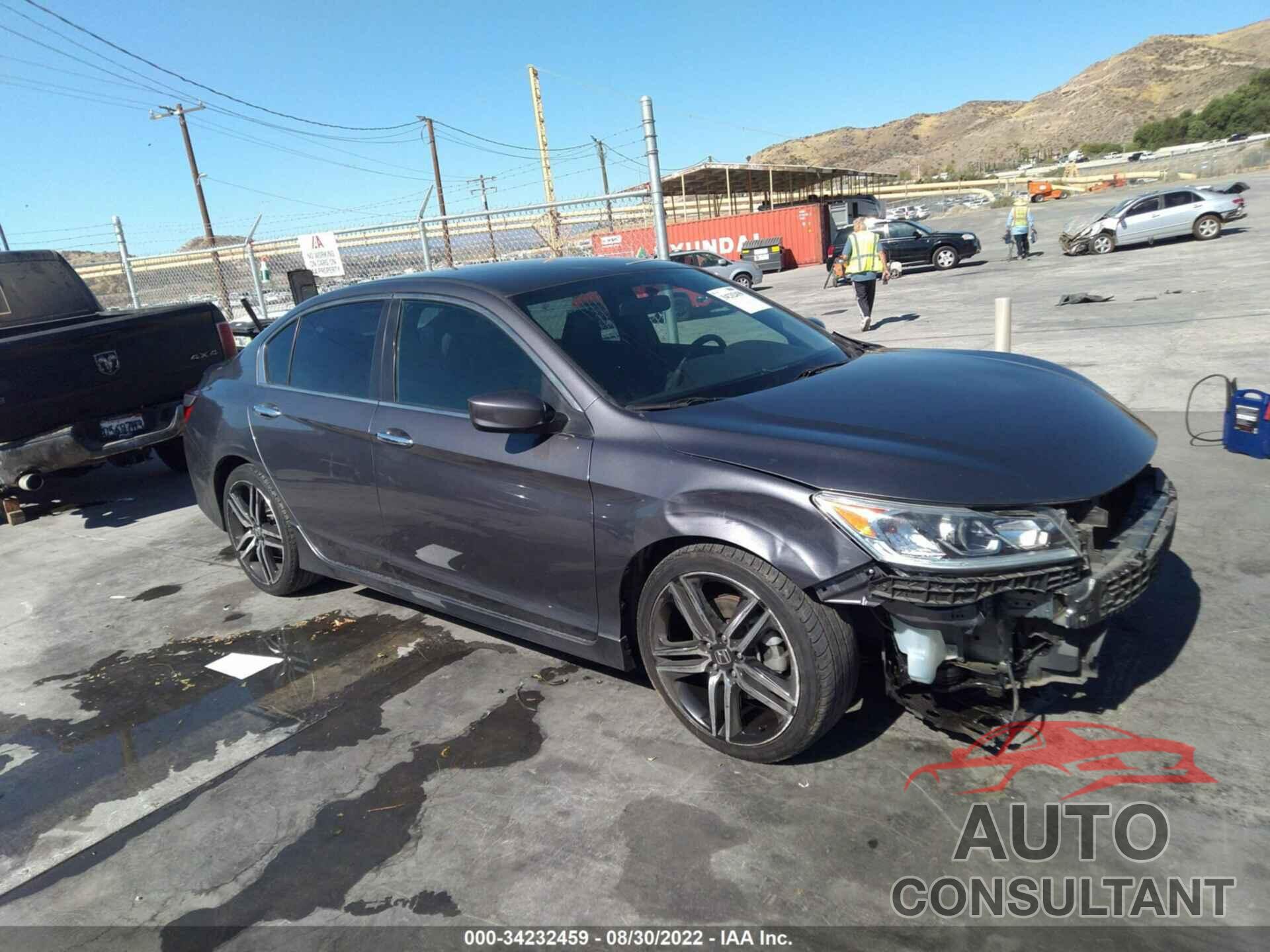 HONDA ACCORD SEDAN 2017 - 1HGCR2F15HA258875