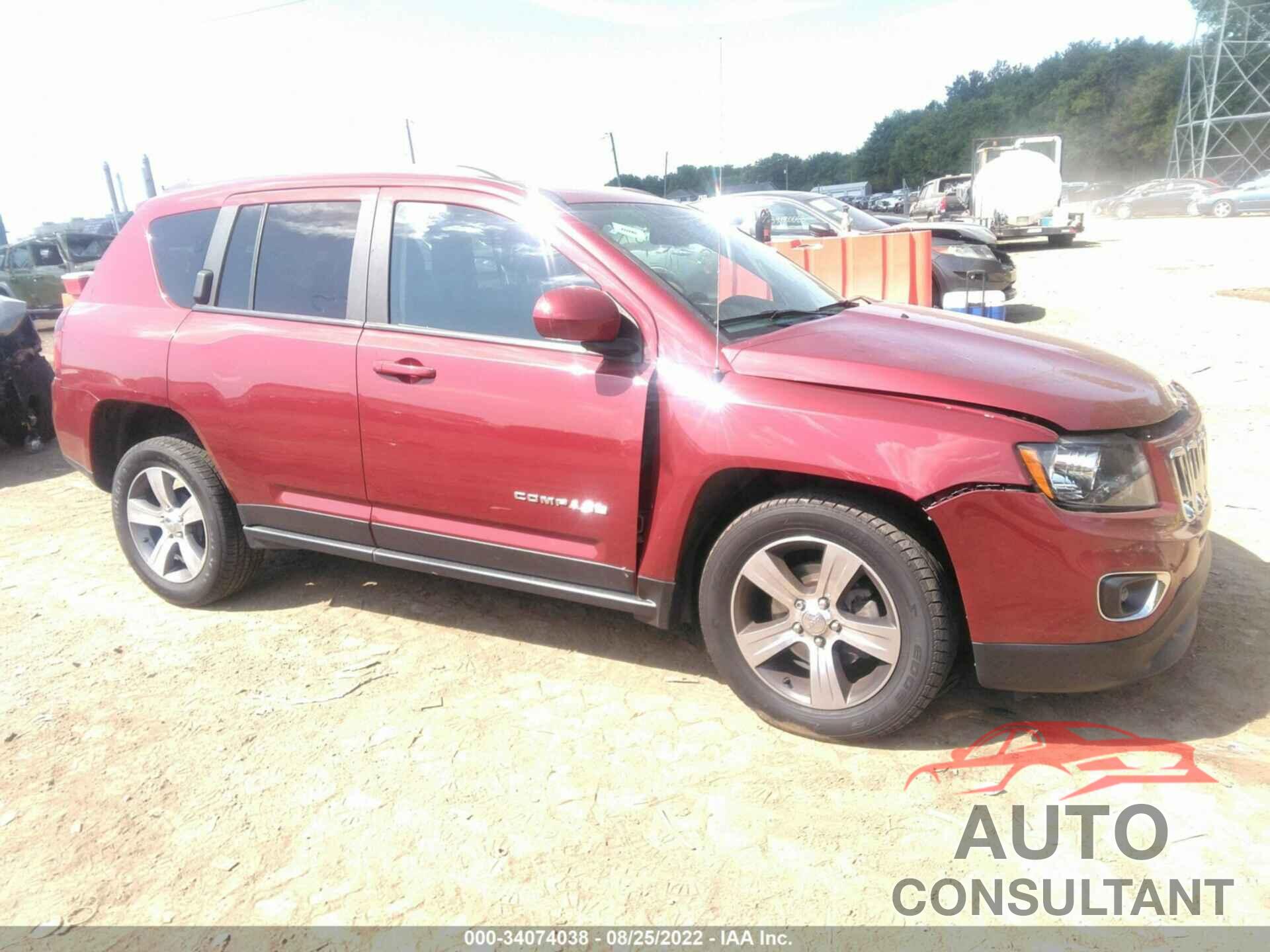 JEEP COMPASS 2016 - 1C4NJCEA4GD815245