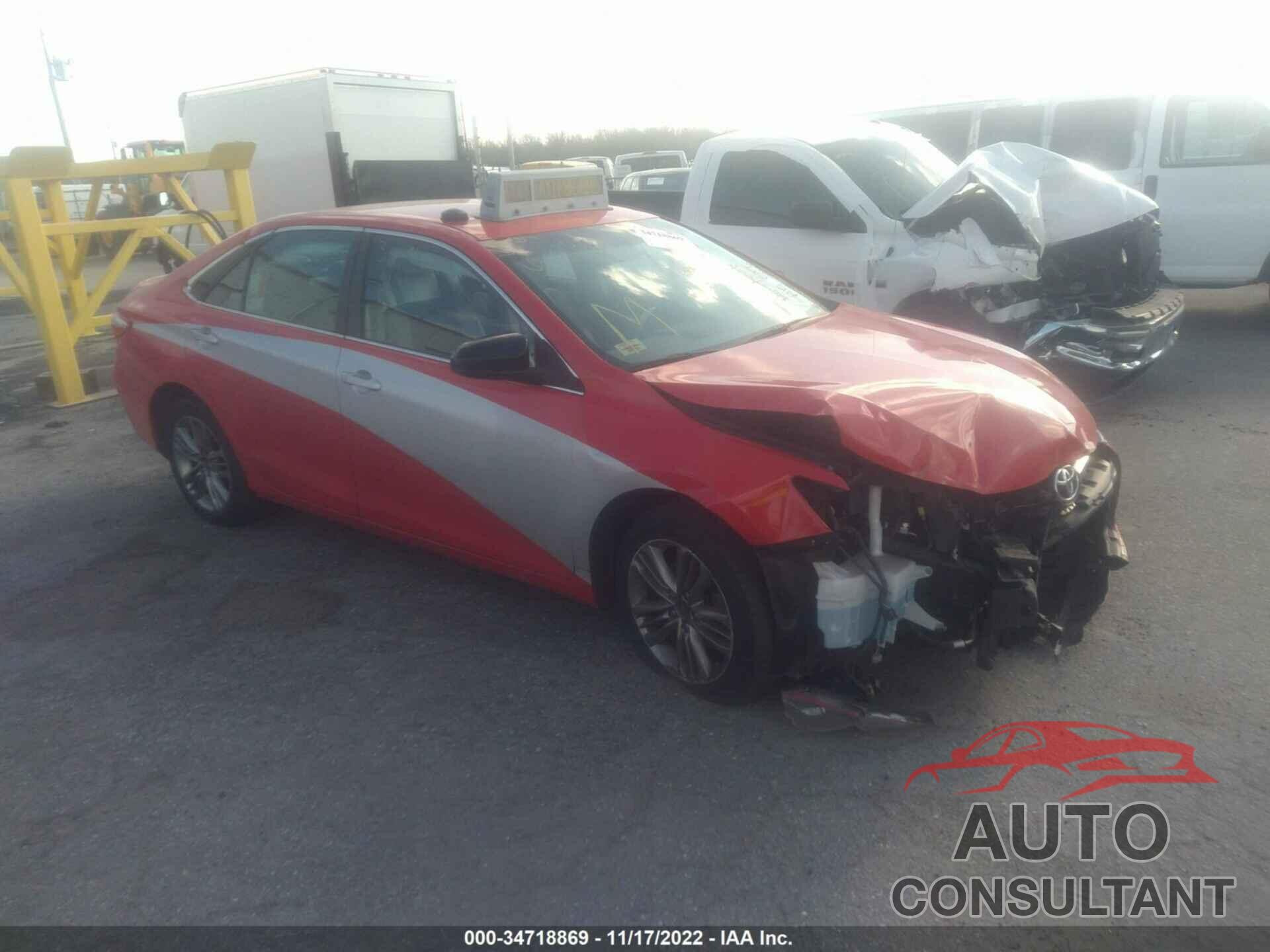 TOYOTA CAMRY 2016 - 4T1BF1FK6GU209456