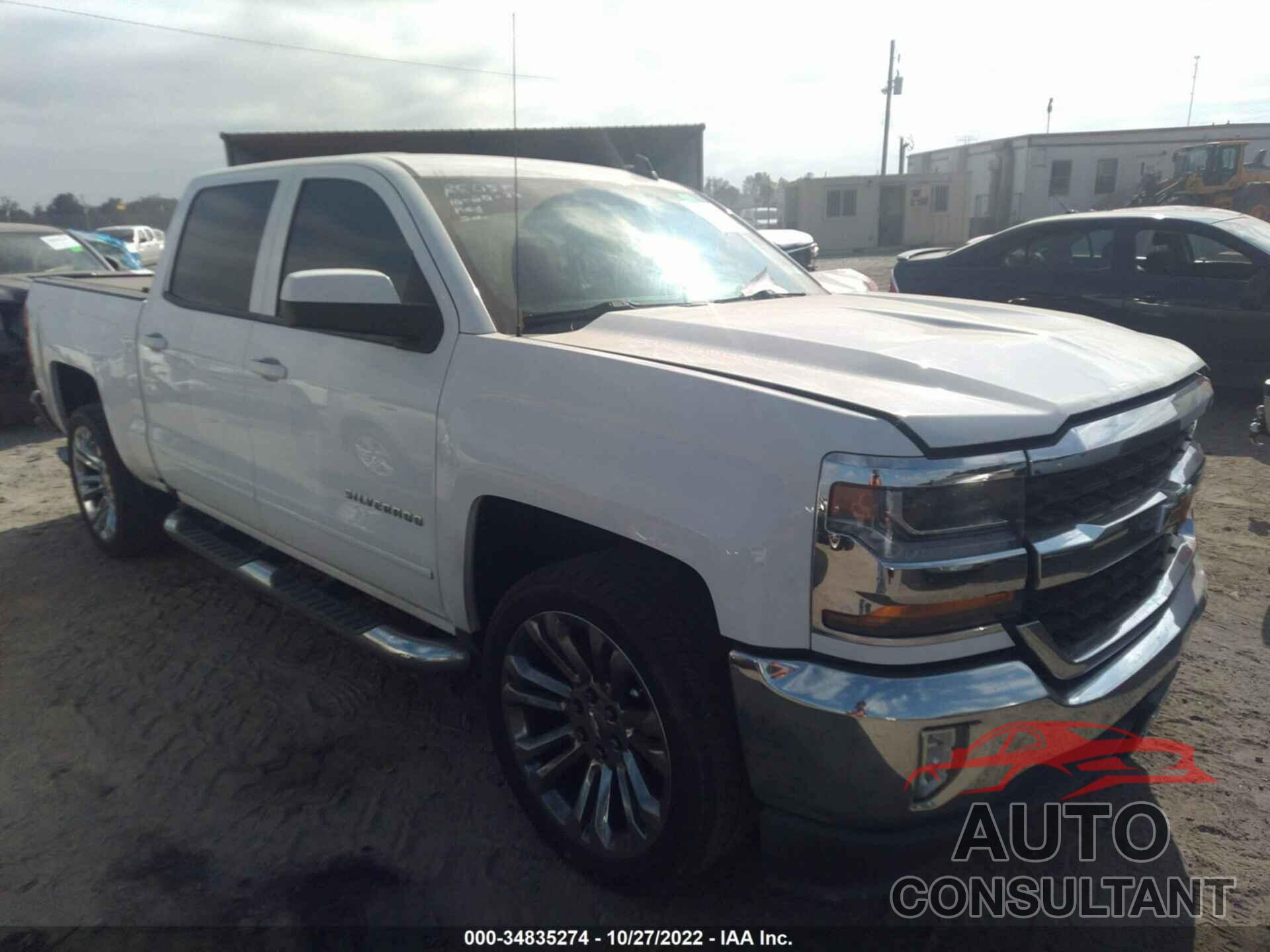 CHEVROLET SILVERADO 1500 2016 - 3GCPCREC1GG137502