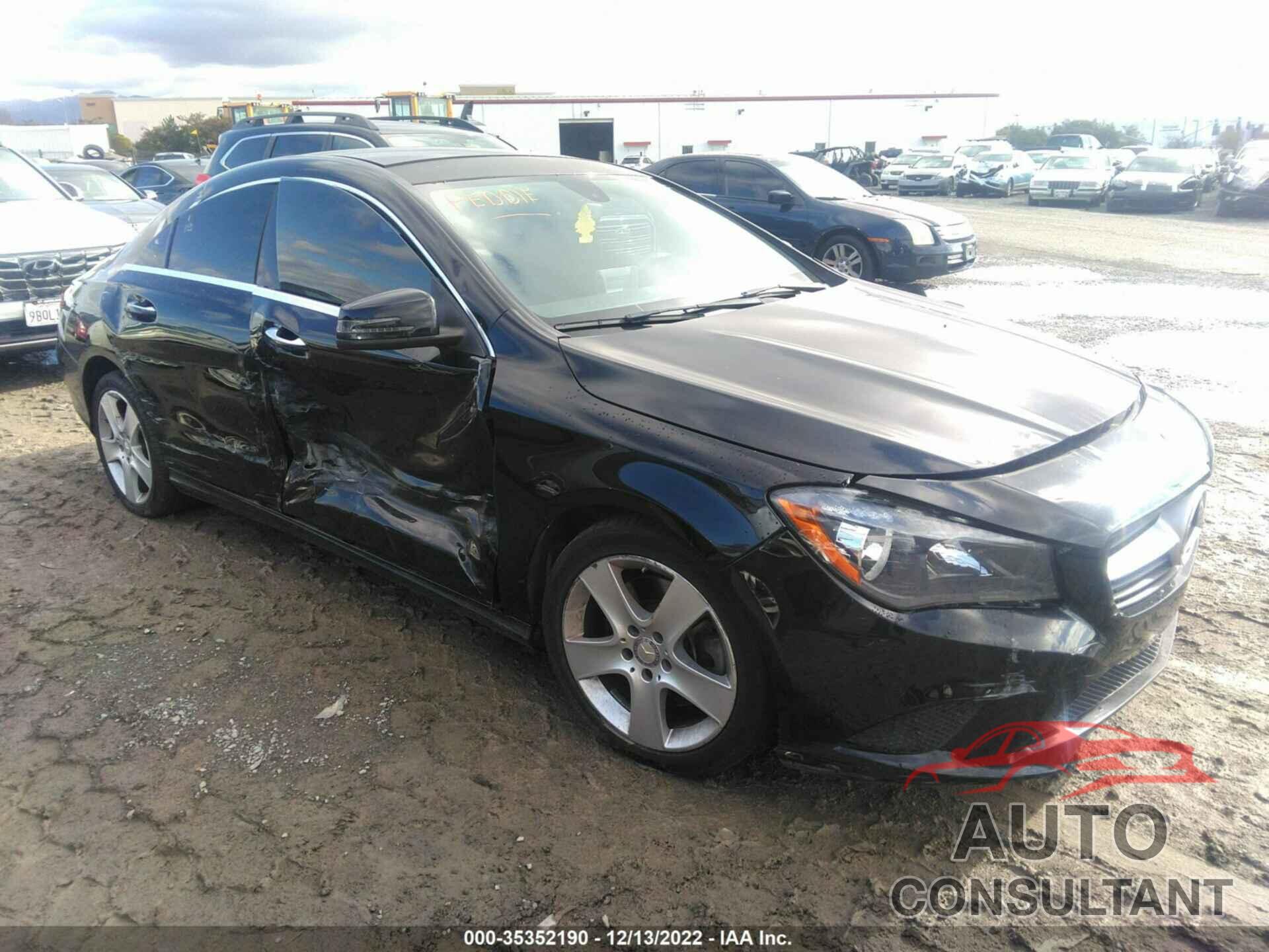 MERCEDES-BENZ CLA-CLASS 2015 - WDDSJ4EB3FN163041