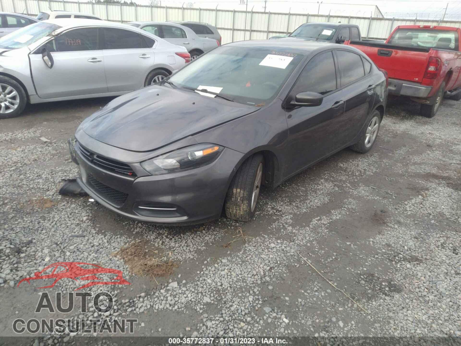 DODGE DART 2015 - 1C3CDFBB0FD194635