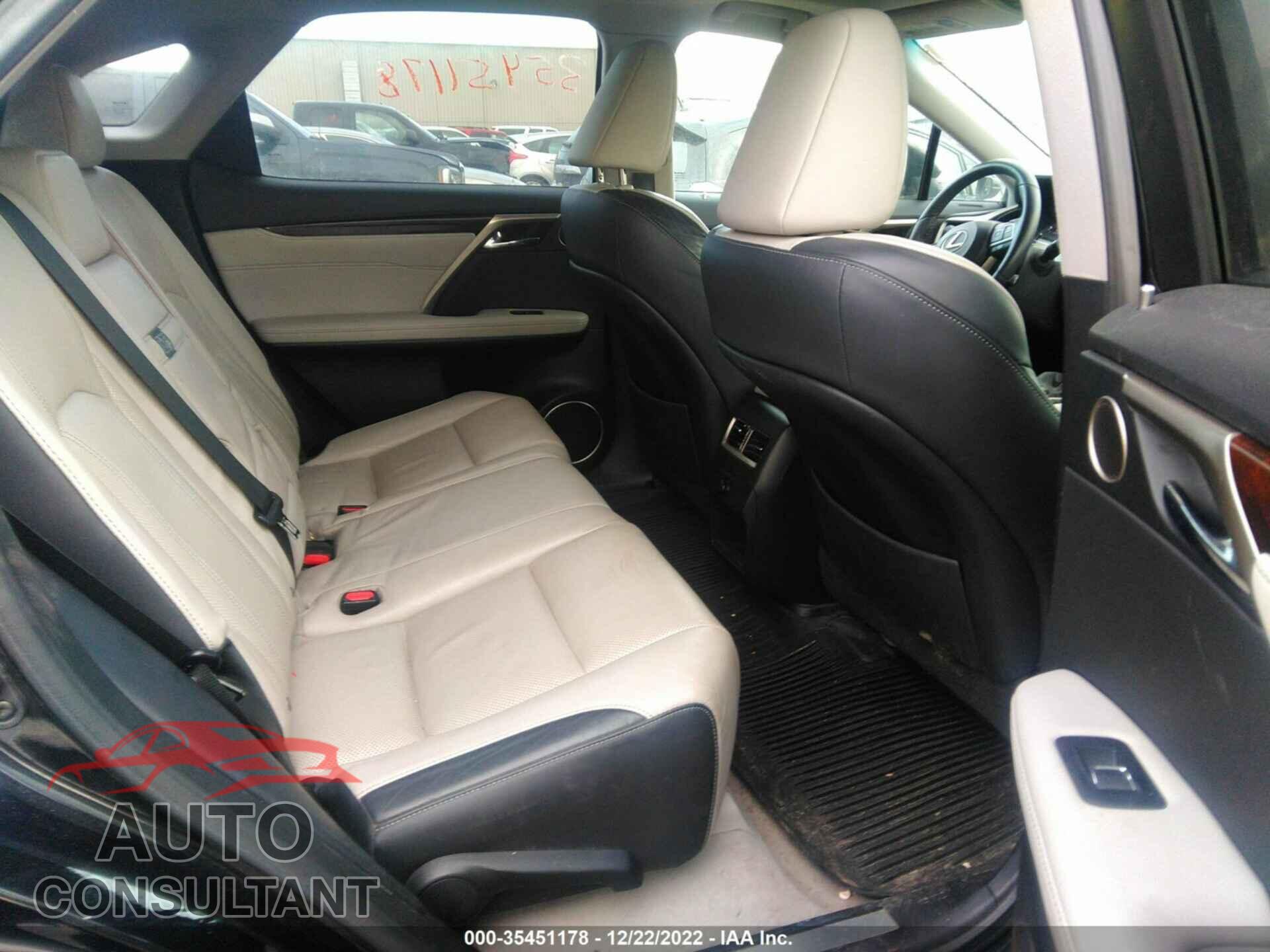 LEXUS RX 2017 - 2T2BZMCA1HC086541