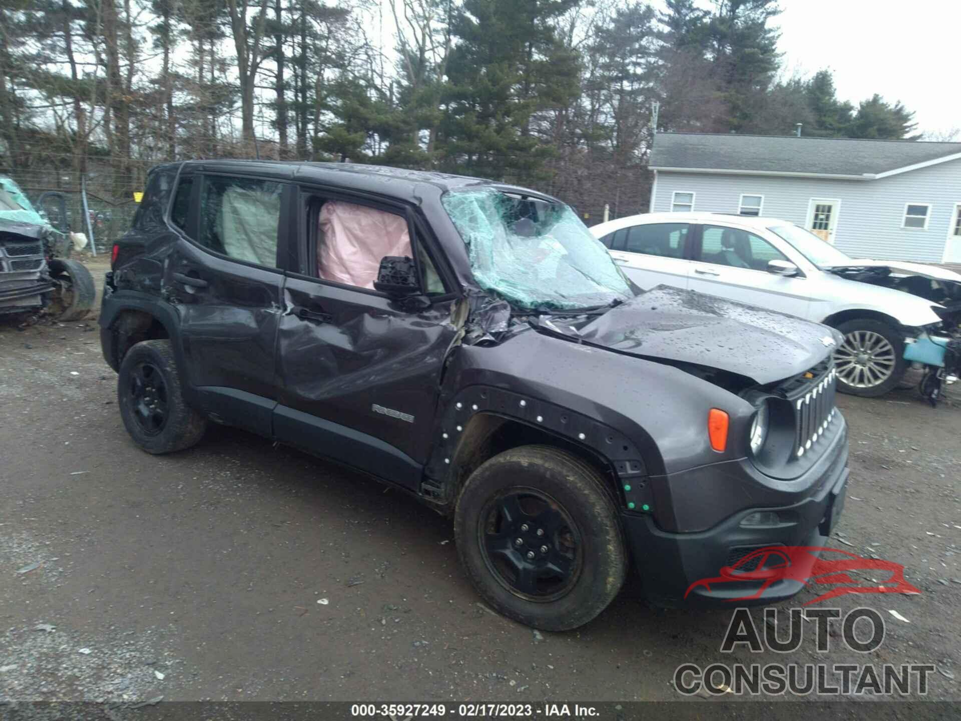 JEEP RENEGADE 2017 - ZACCJBAB7HPG08013