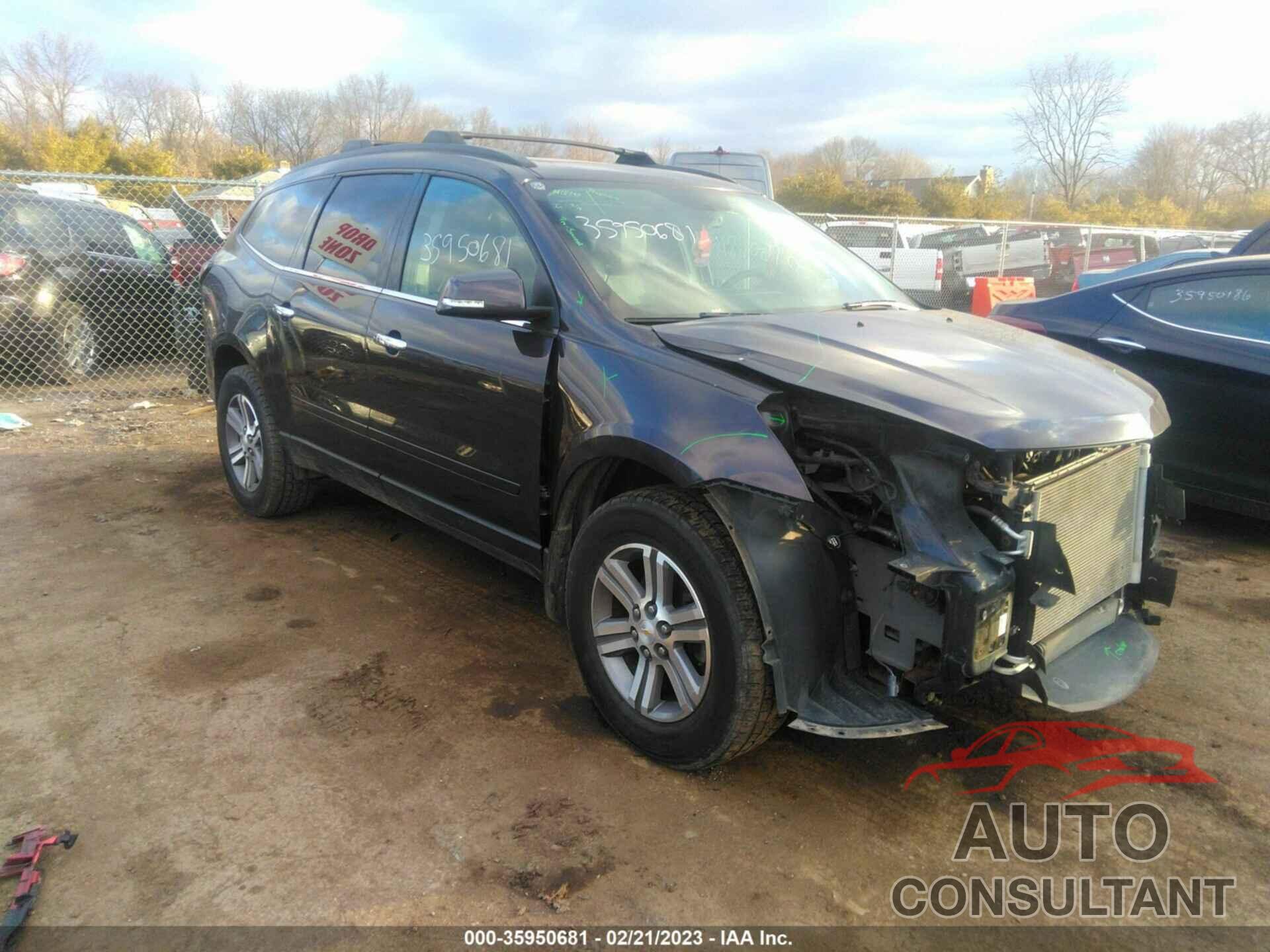 CHEVROLET TRAVERSE 2015 - 1GNKRHKD6FJ154218