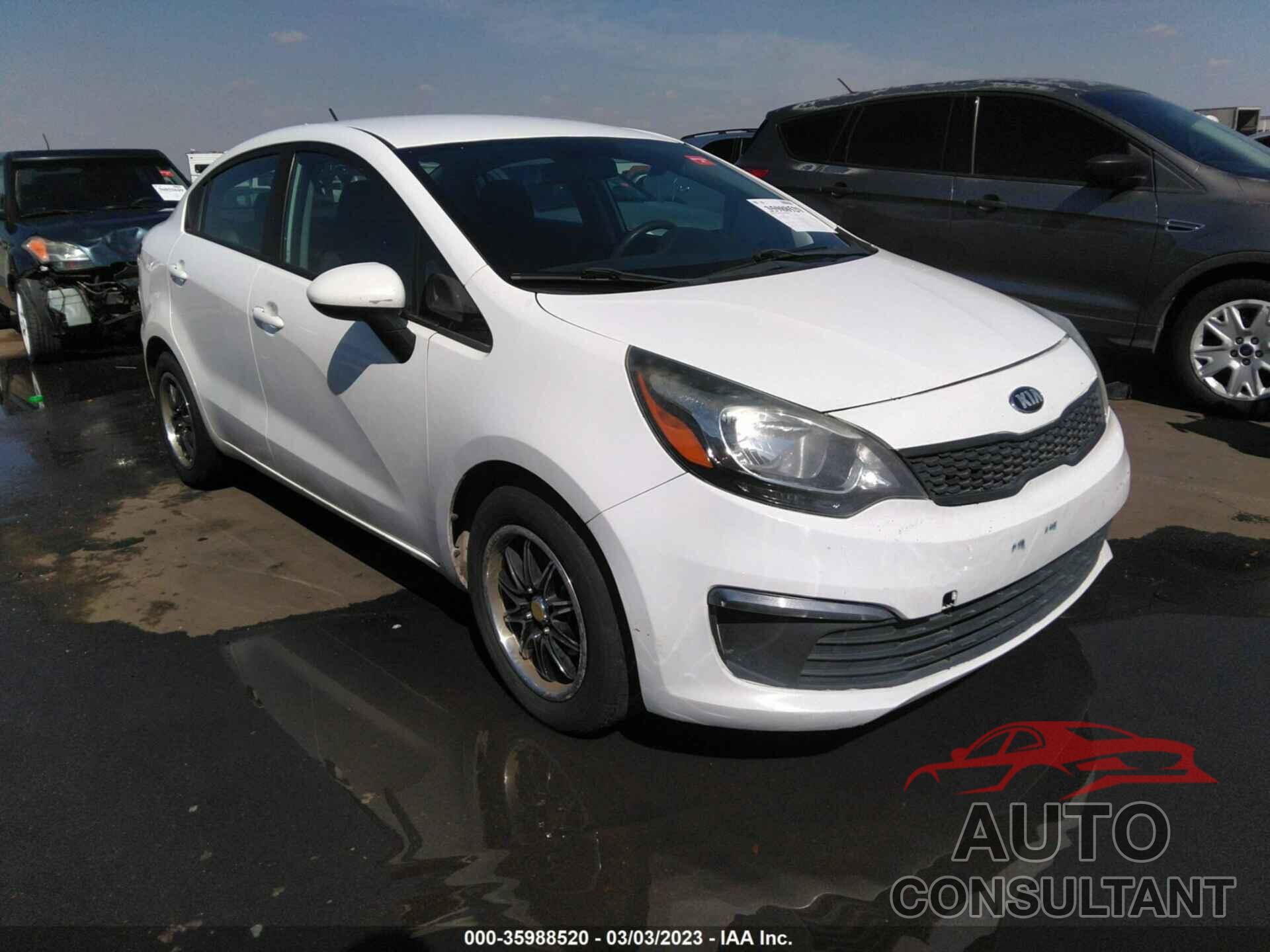 KIA RIO 2016 - KNADM4A33G6675769