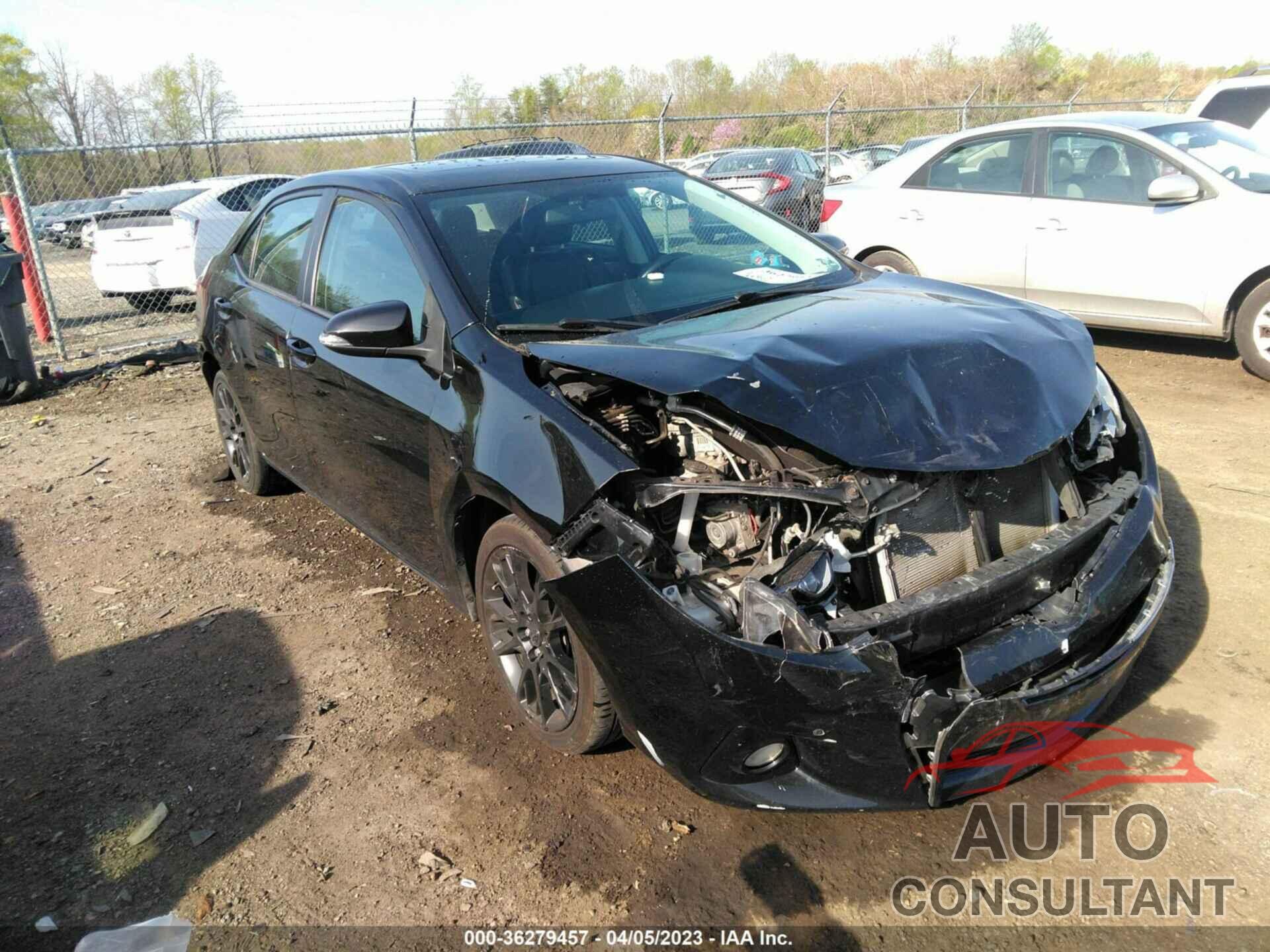 TOYOTA COROLLA 2016 - 2T1BURHE3GC539780