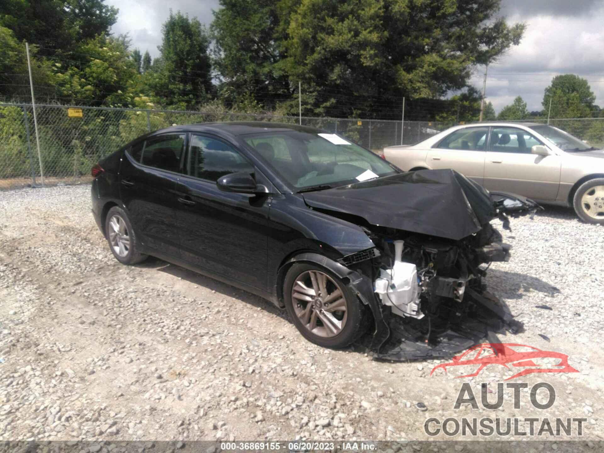 HYUNDAI ELANTRA 2019 - 5NPD84LFXKH455140