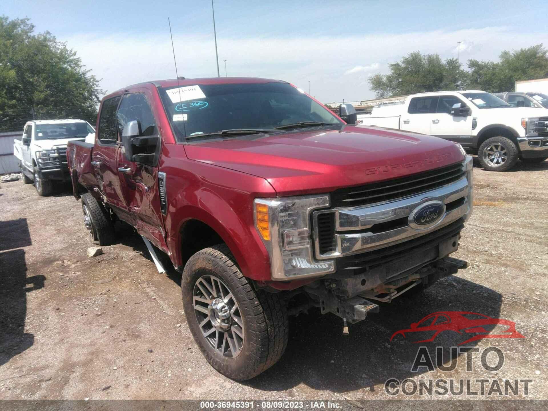 FORD F-250 2017 - 1FT7W2BT4HEF35962