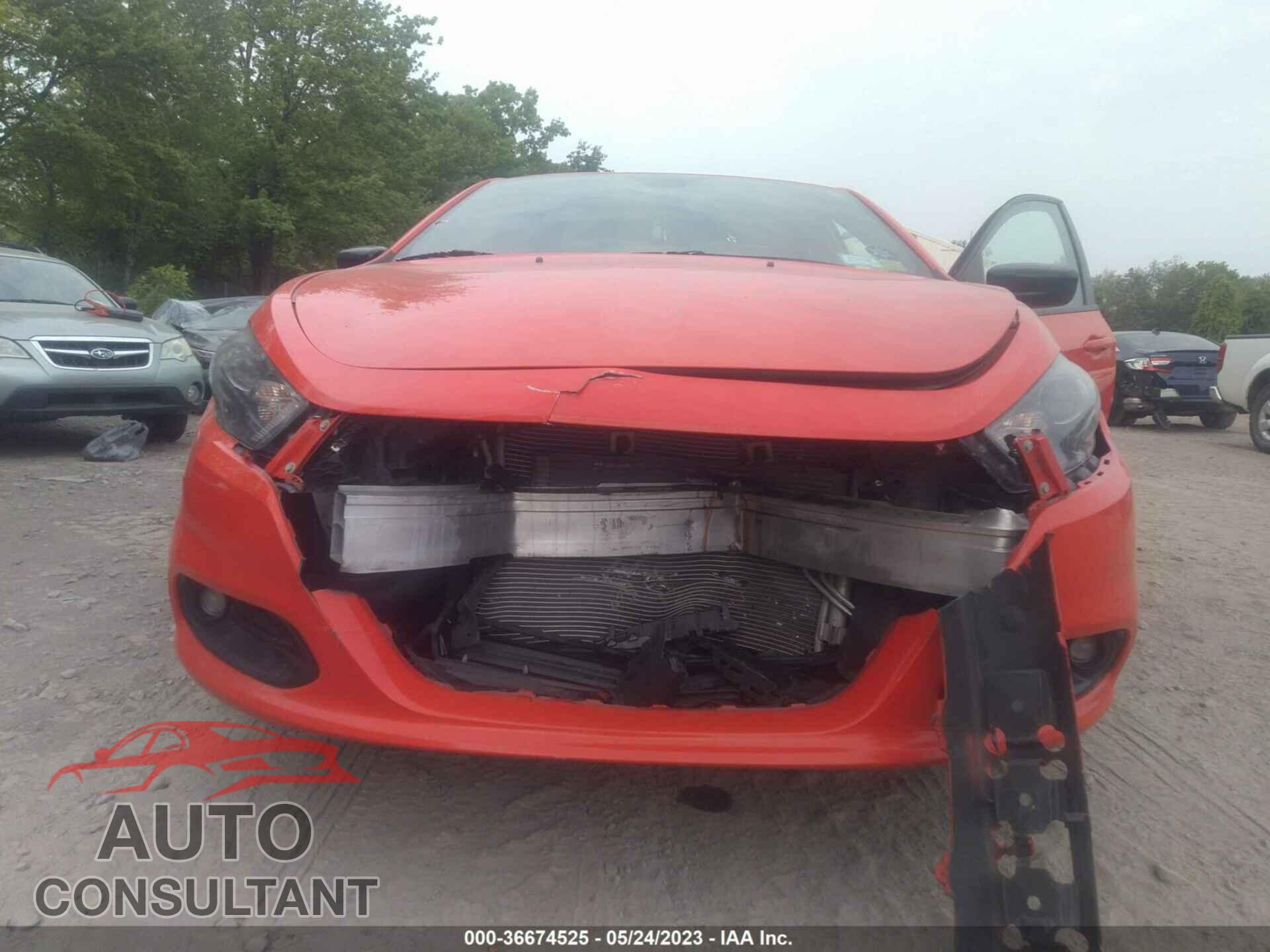 DODGE DART 2016 - 1C3CDFFAXGD817729