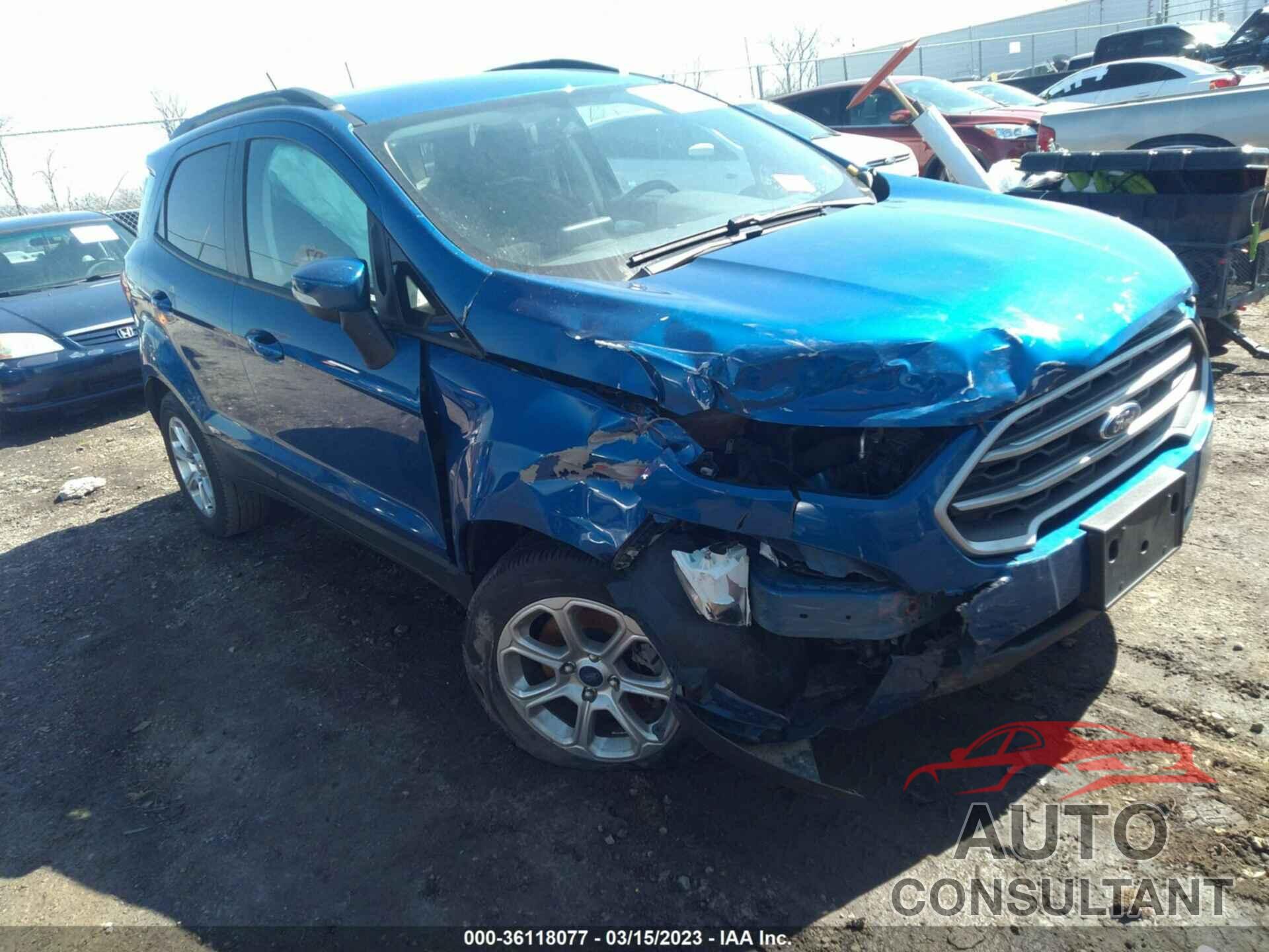 FORD ECOSPORT 2019 - MAJ3S2GE5KC289081