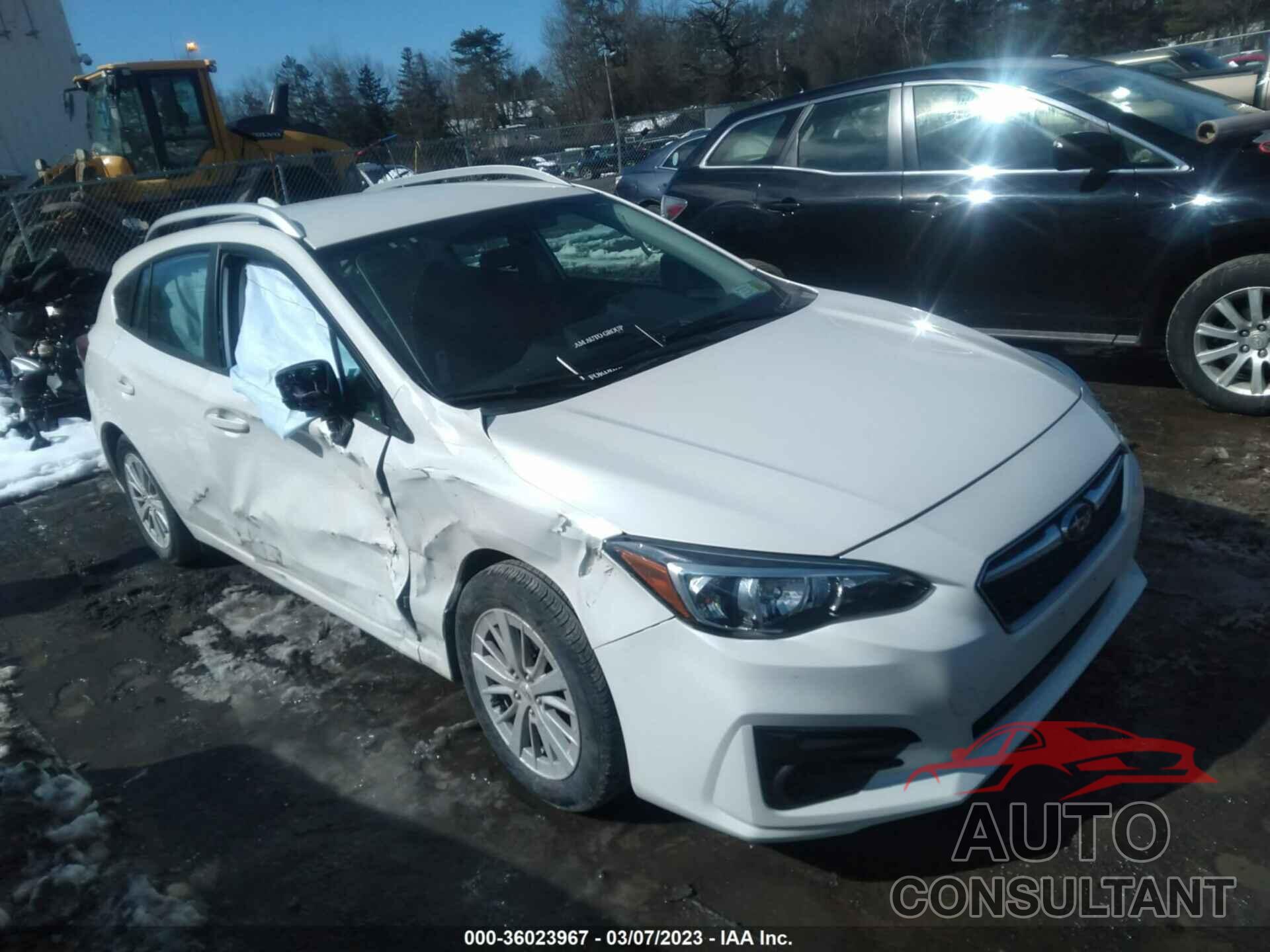 SUBARU IMPREZA 2018 - 4S3GTAB65J3709343