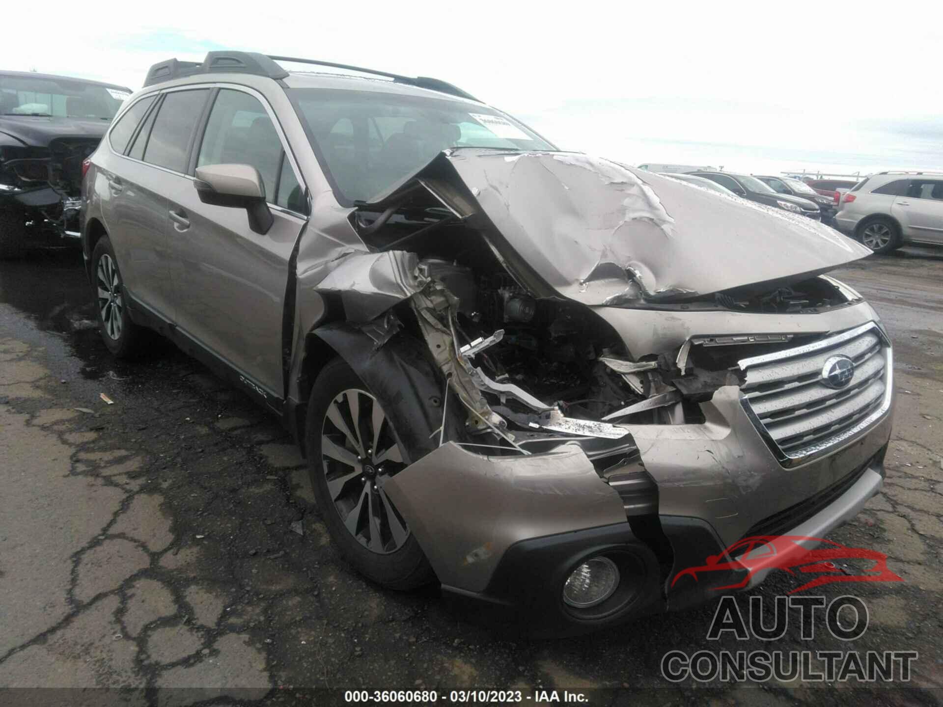 SUBARU OUTBACK 2016 - 4S4BSANC1G3240688